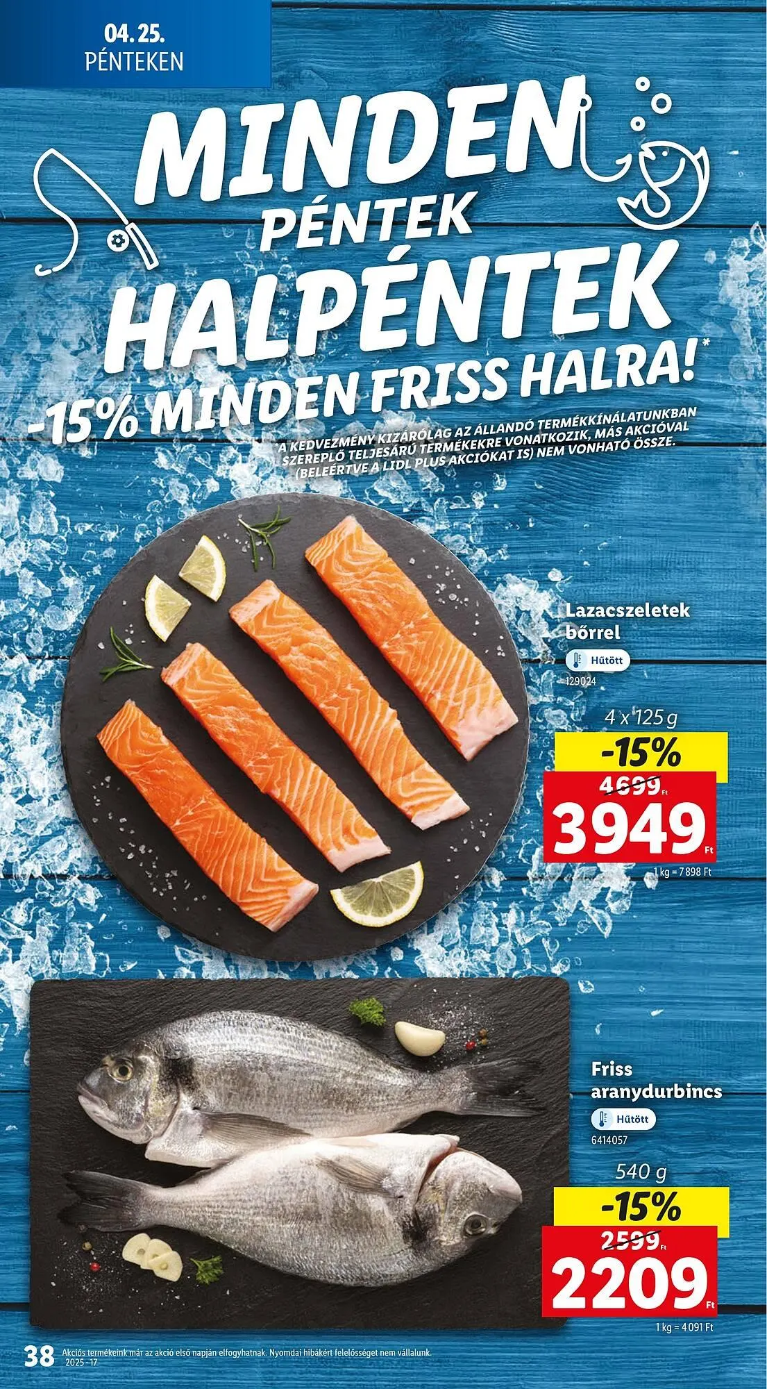 Katalógus Lidl akciós újság április 24.-tól április 29.-ig 2025. - Oldal 38