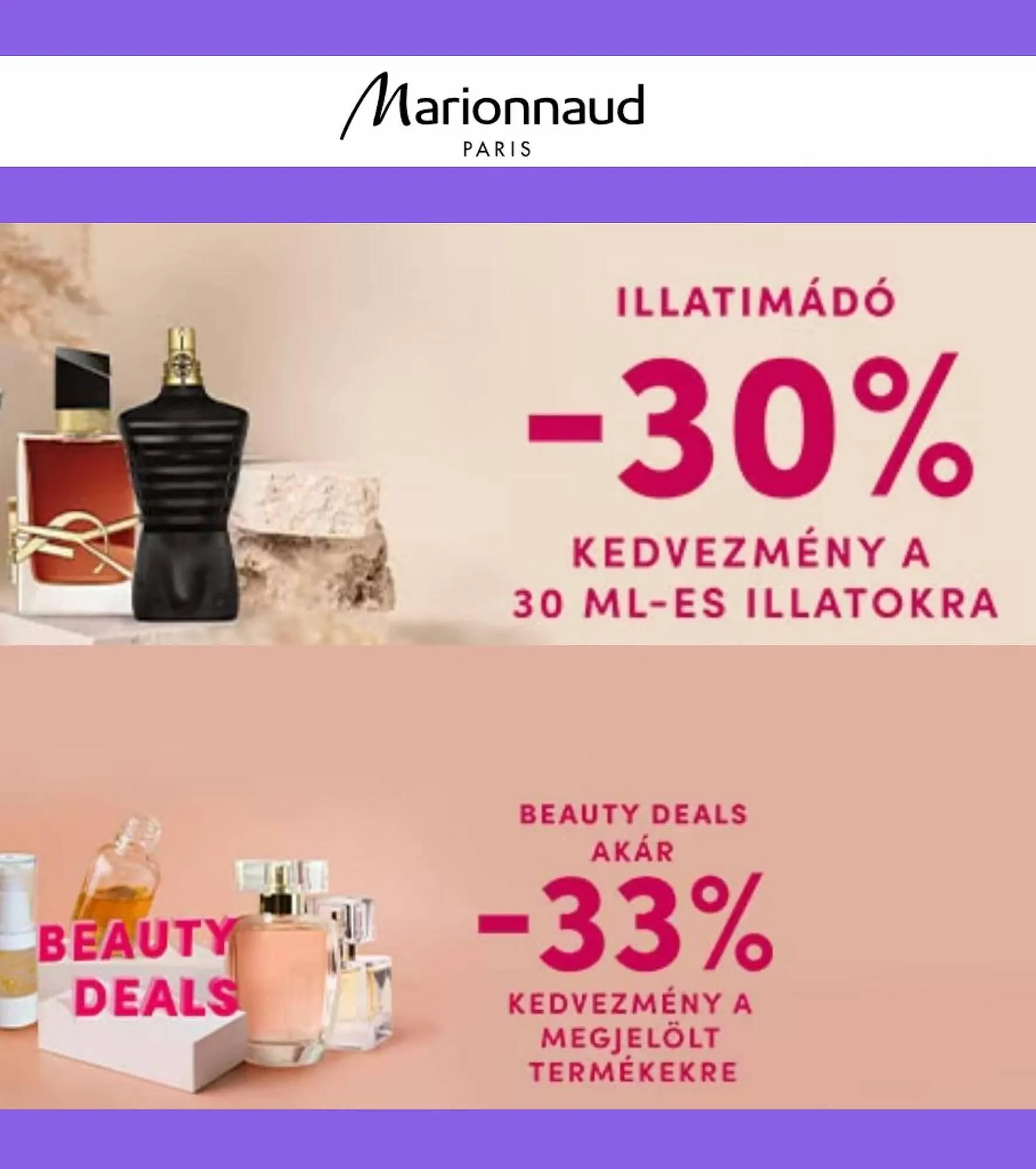 Katalógus Marionnaud akciós újság szeptember 4.-tól szeptember 20.-ig 2023. - Oldal 1