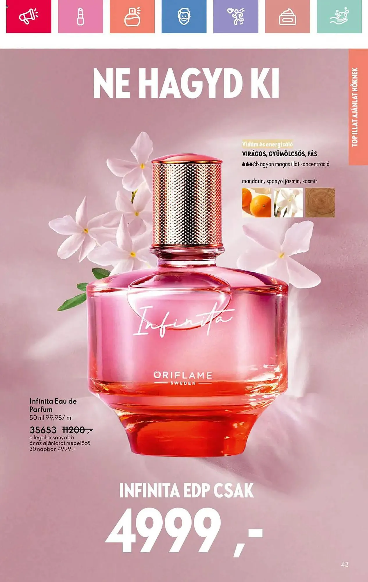 Katalógus Oriflame akciós újság augusztus 17.-tól szeptember 6.-ig 2025. - Oldal 43