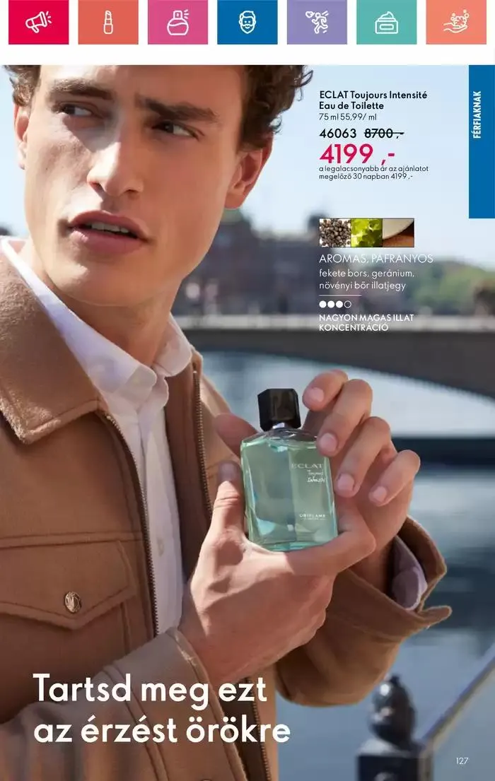 Katalógus ORIFLAME akciós október 20.-tól november 3.-ig 2024. - Oldal 127