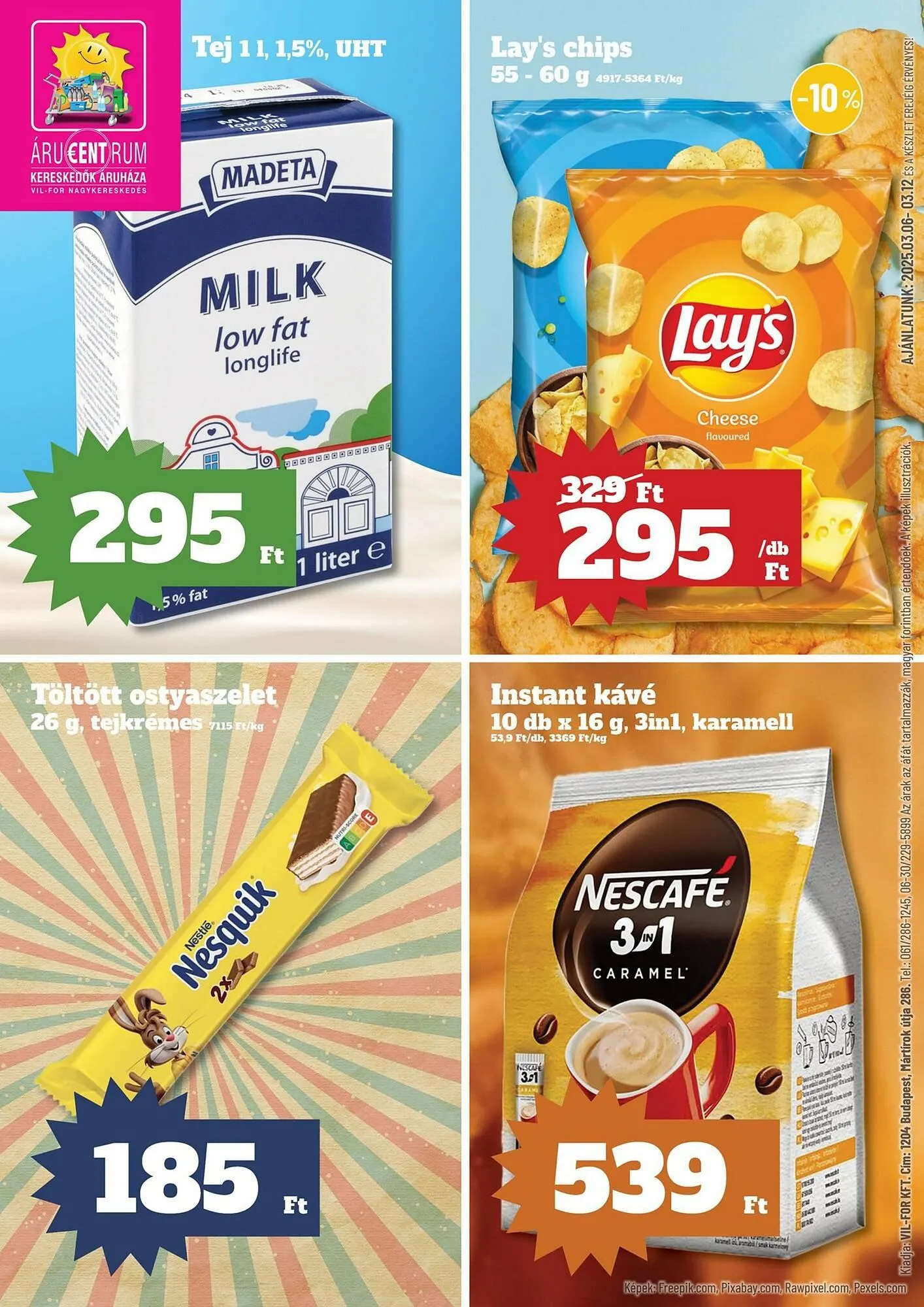 Vil-For akciós újság - 1