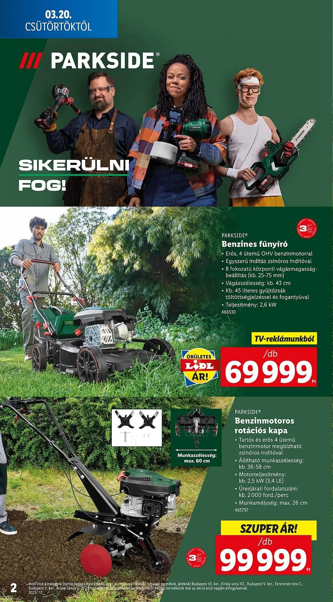 Katalógus Lidl akciós újság március 20.-tól március 26.-ig 2025. - Oldal 2