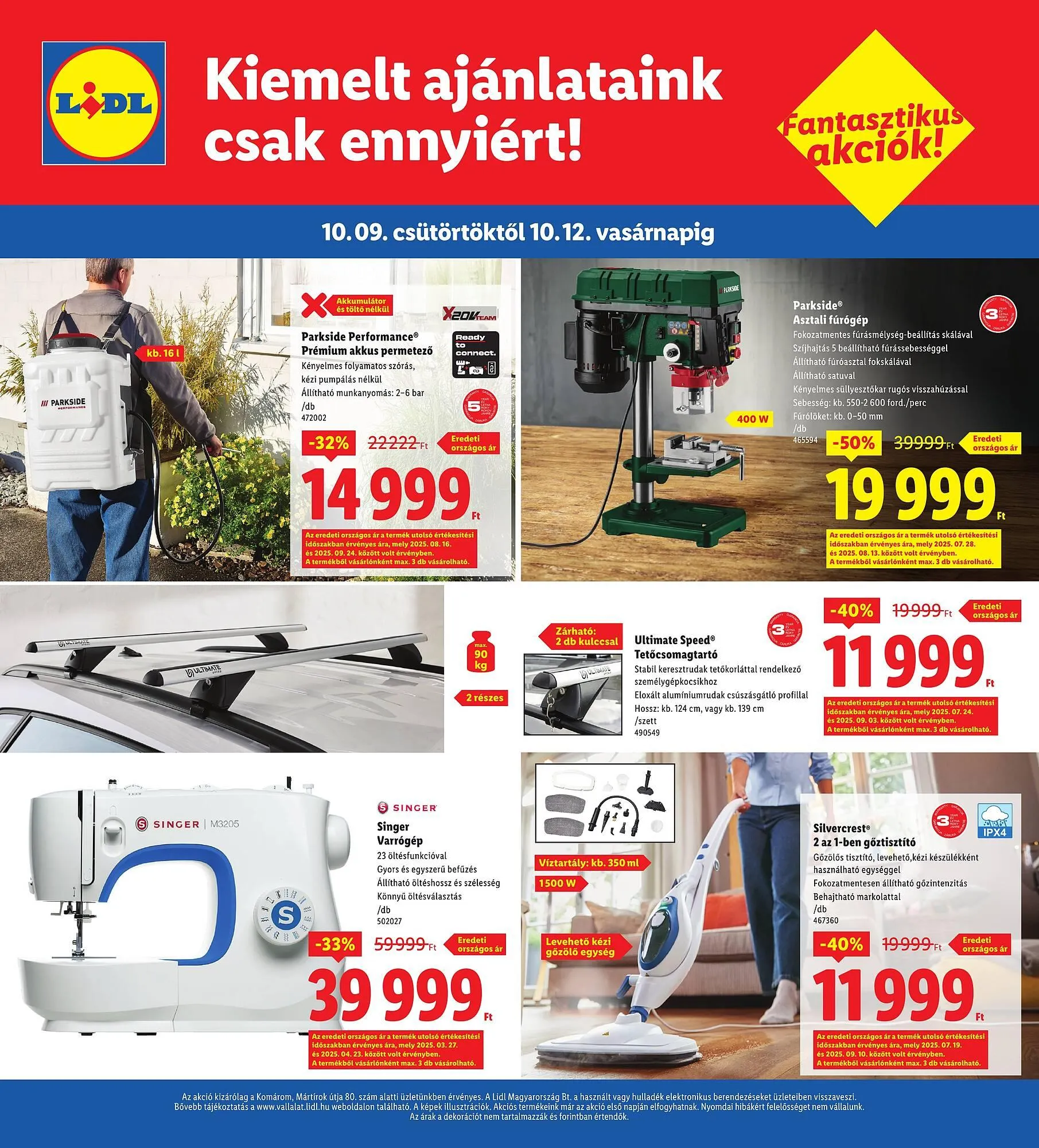 Katalógus Lidl akciós újság október 9.-tól október 12.-ig 2025. - Oldal 4
