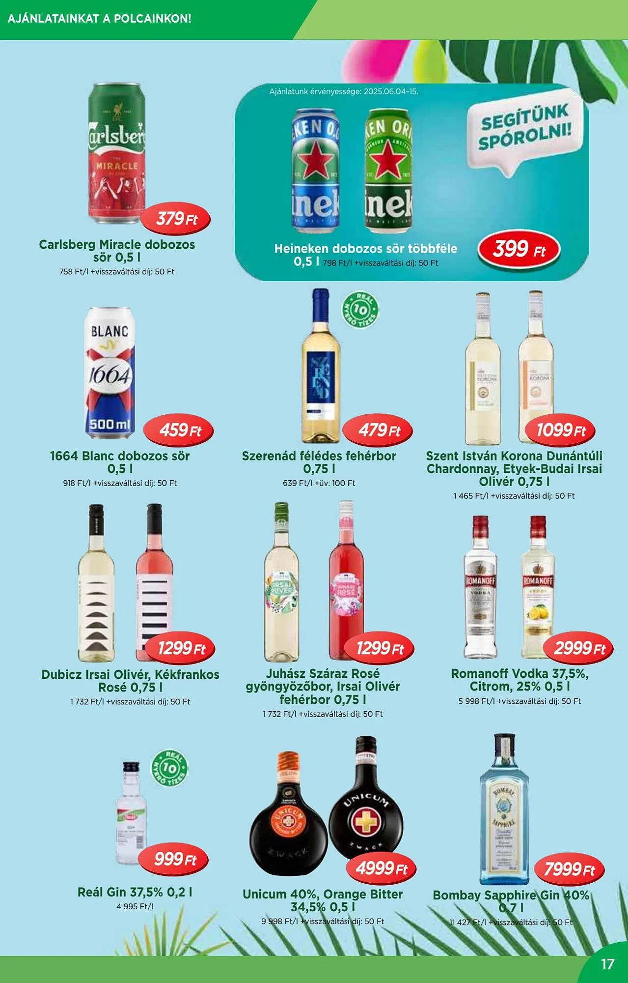 Katalógus Real akciós újság június 4.-tól június 15.-ig 2025. - Oldal 17