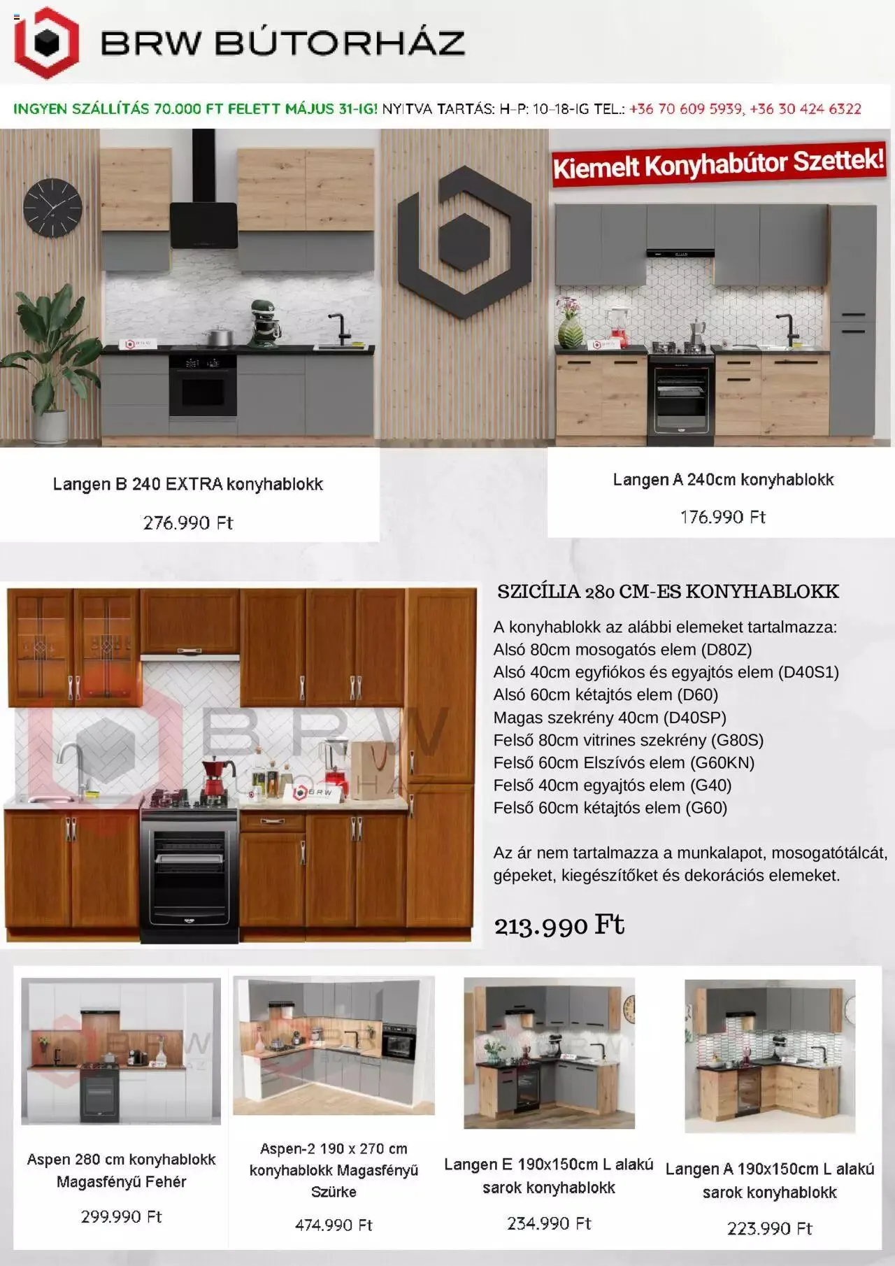 BRW Bútorház - Akciós újság - 0