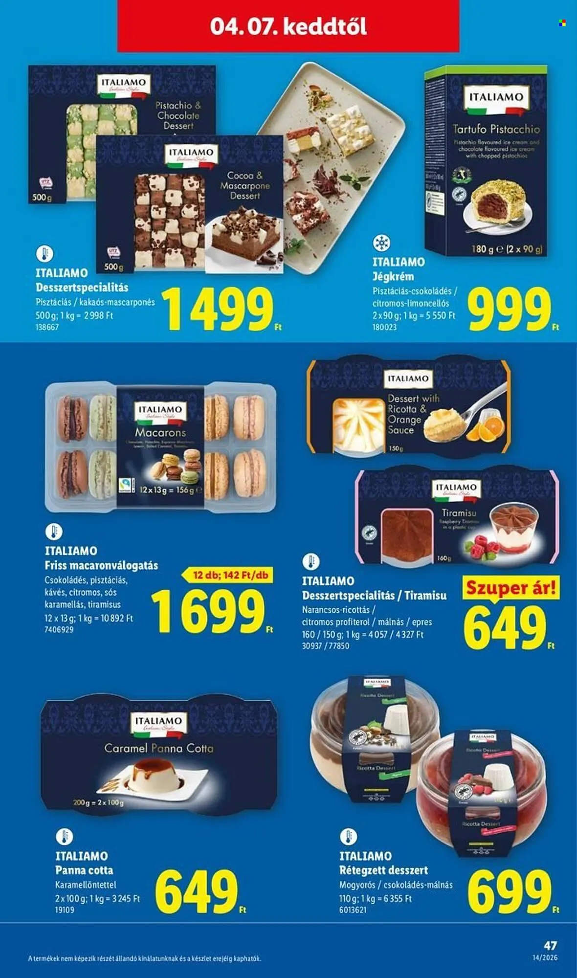 Katalógus Lidl akciós újság április 1.-tól április 8.-ig 2026. - Oldal 47