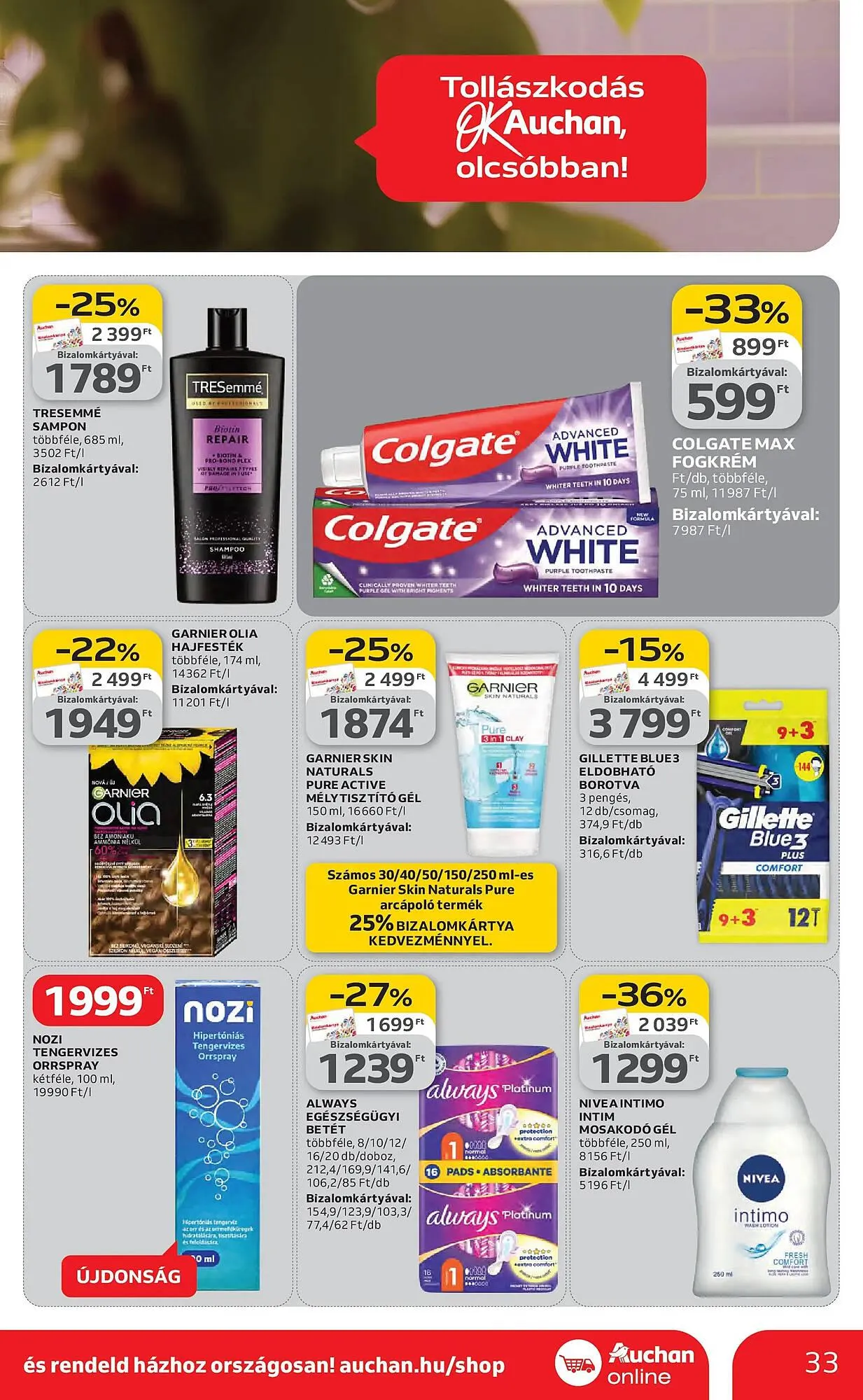 Katalógus Auchan akciós újság február 26.-tól március 4.-ig 2026. - Oldal 33