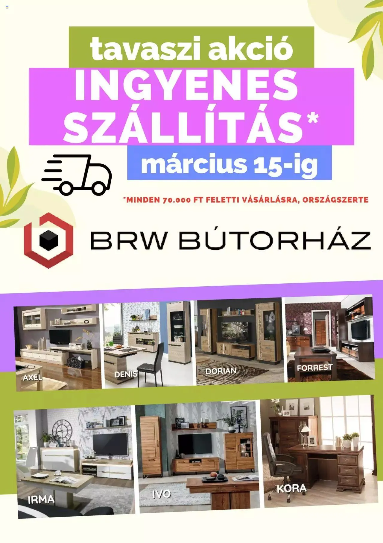 BRW Bútorház - Akciós újság - 0