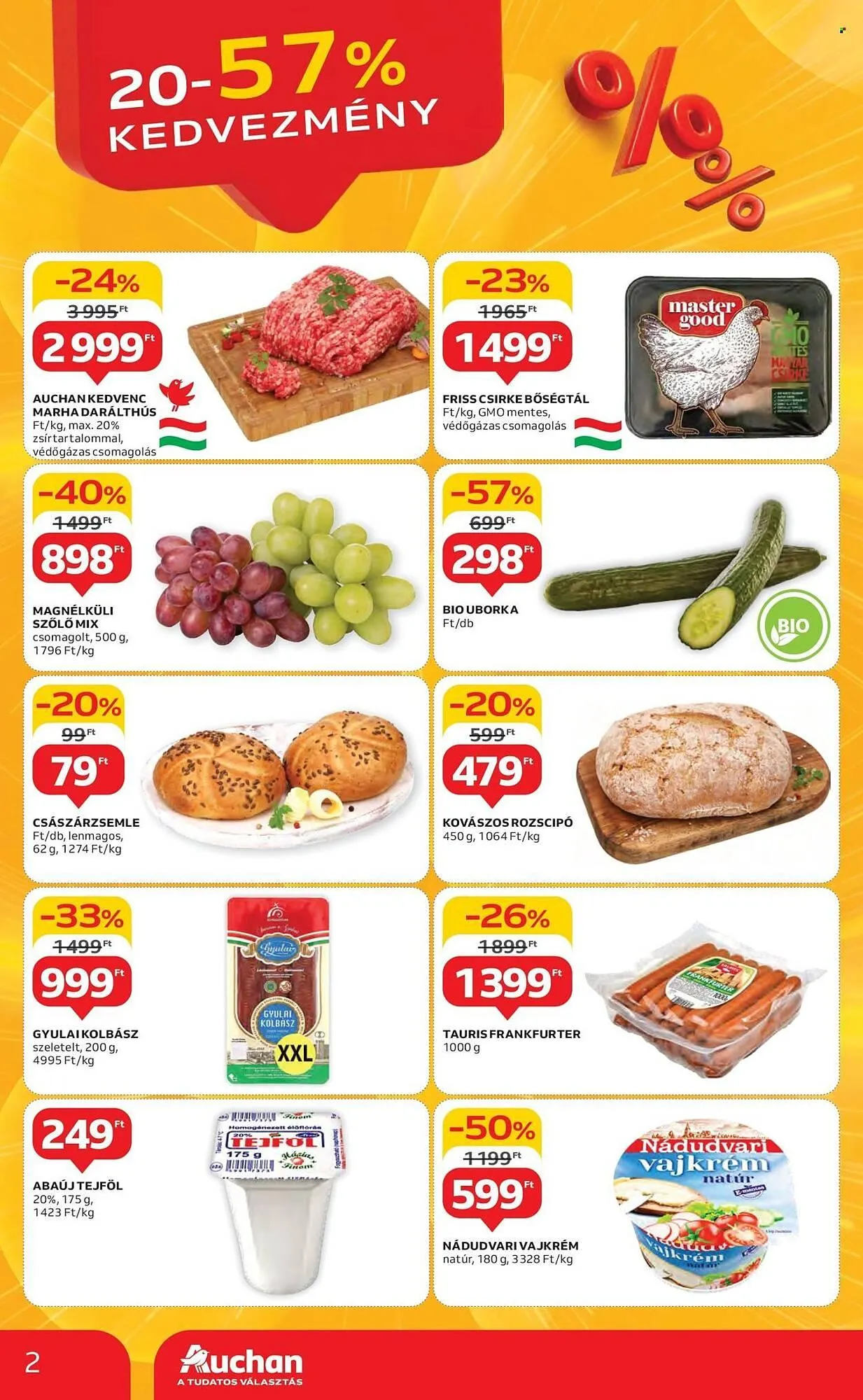 Katalógus Auchan akciós újság április 17.-tól április 23.-ig 2025. - Oldal 2