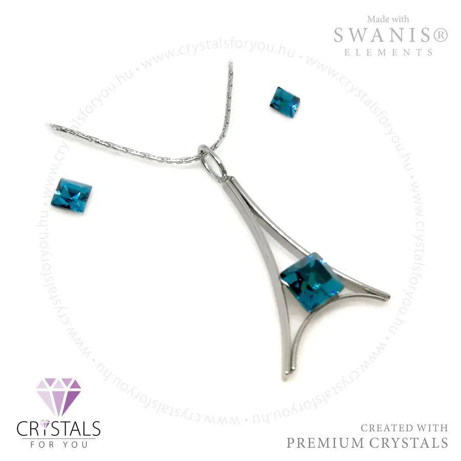 Eiffel torony szett Swanis® prémium kristállyal díszítve