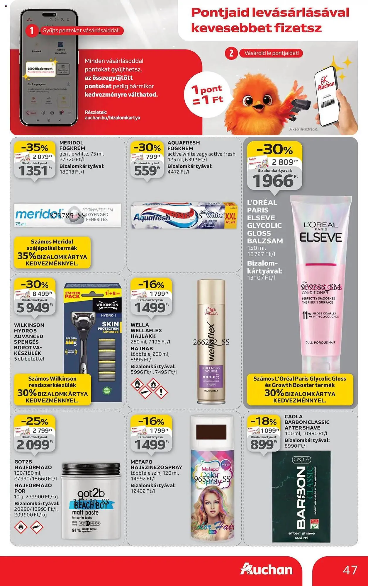 Katalógus Auchan akciós újság december 18.-tól december 24.-ig 2025. - Oldal 47