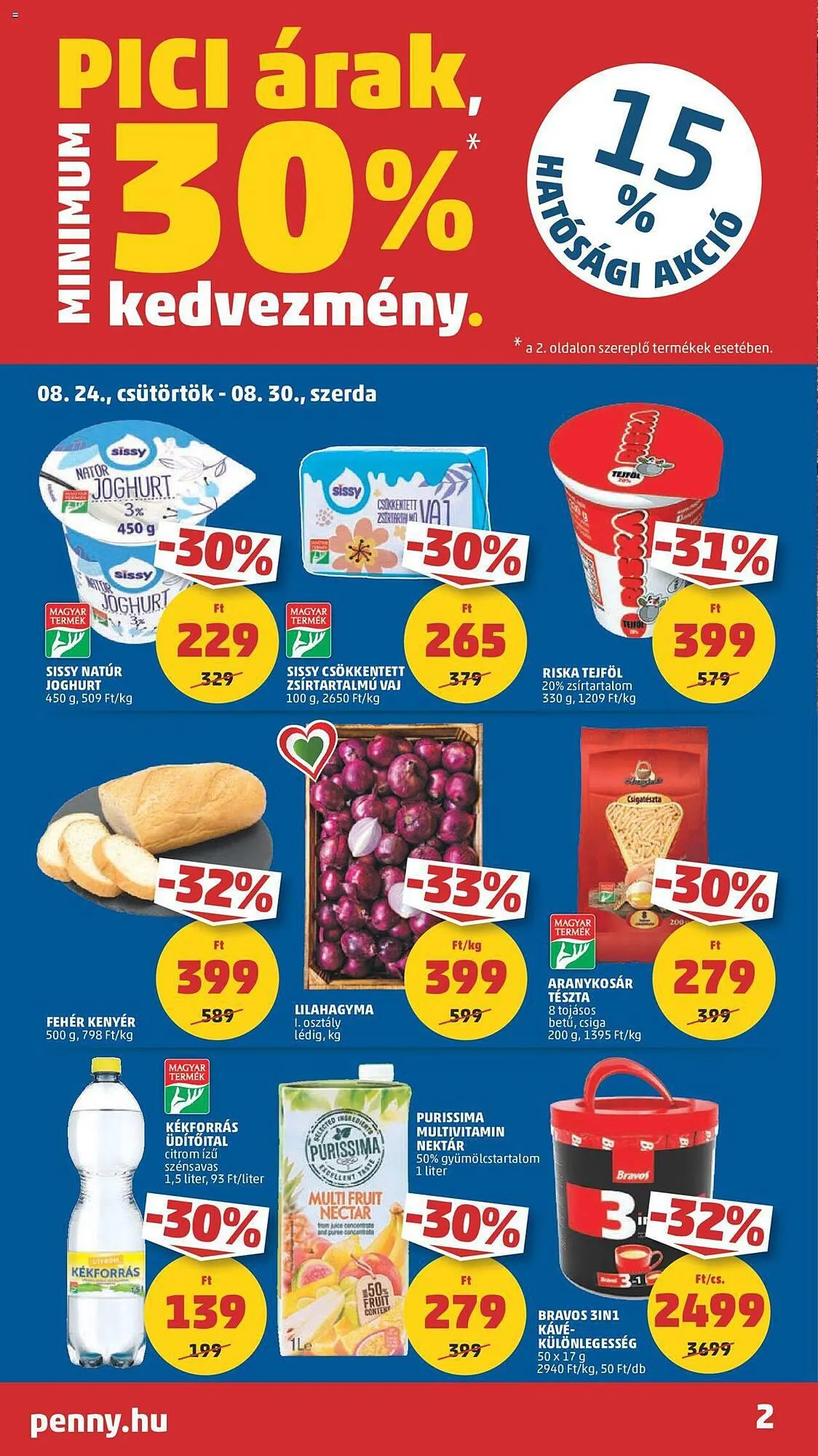 Katalógus PENNY akciós újság augusztus 24.-tól augusztus 30.-ig 2023. - Oldal 2