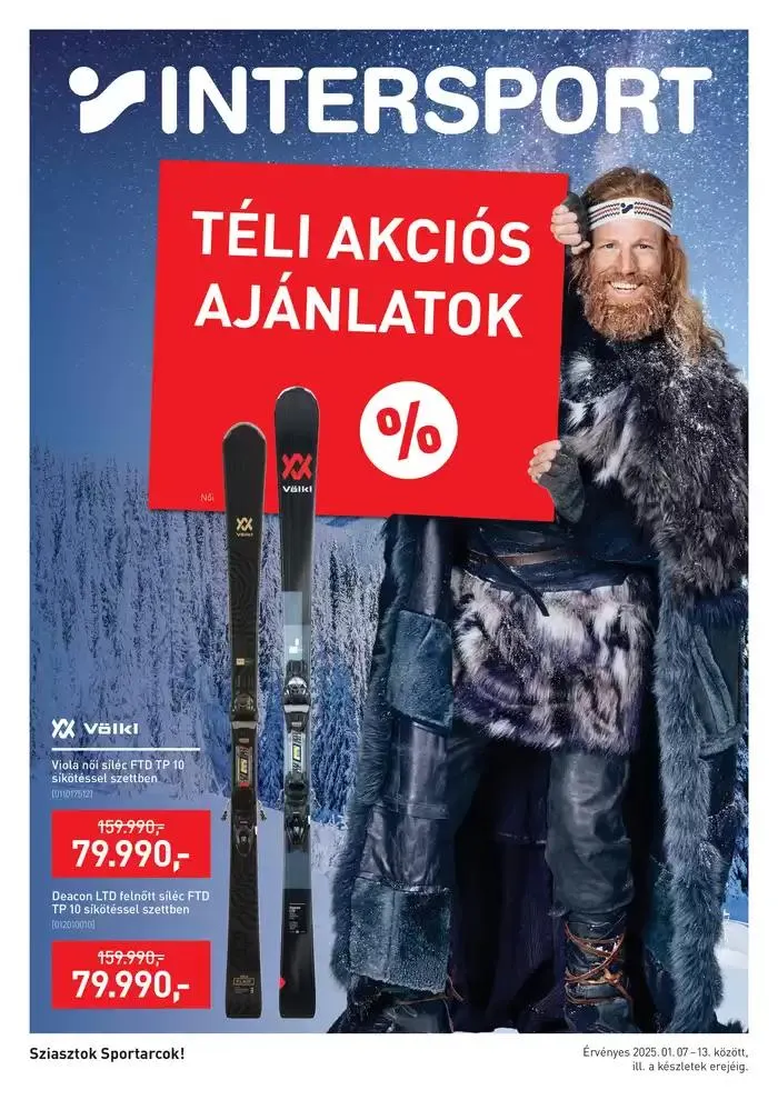 Téli akciós ajánlatok - 1