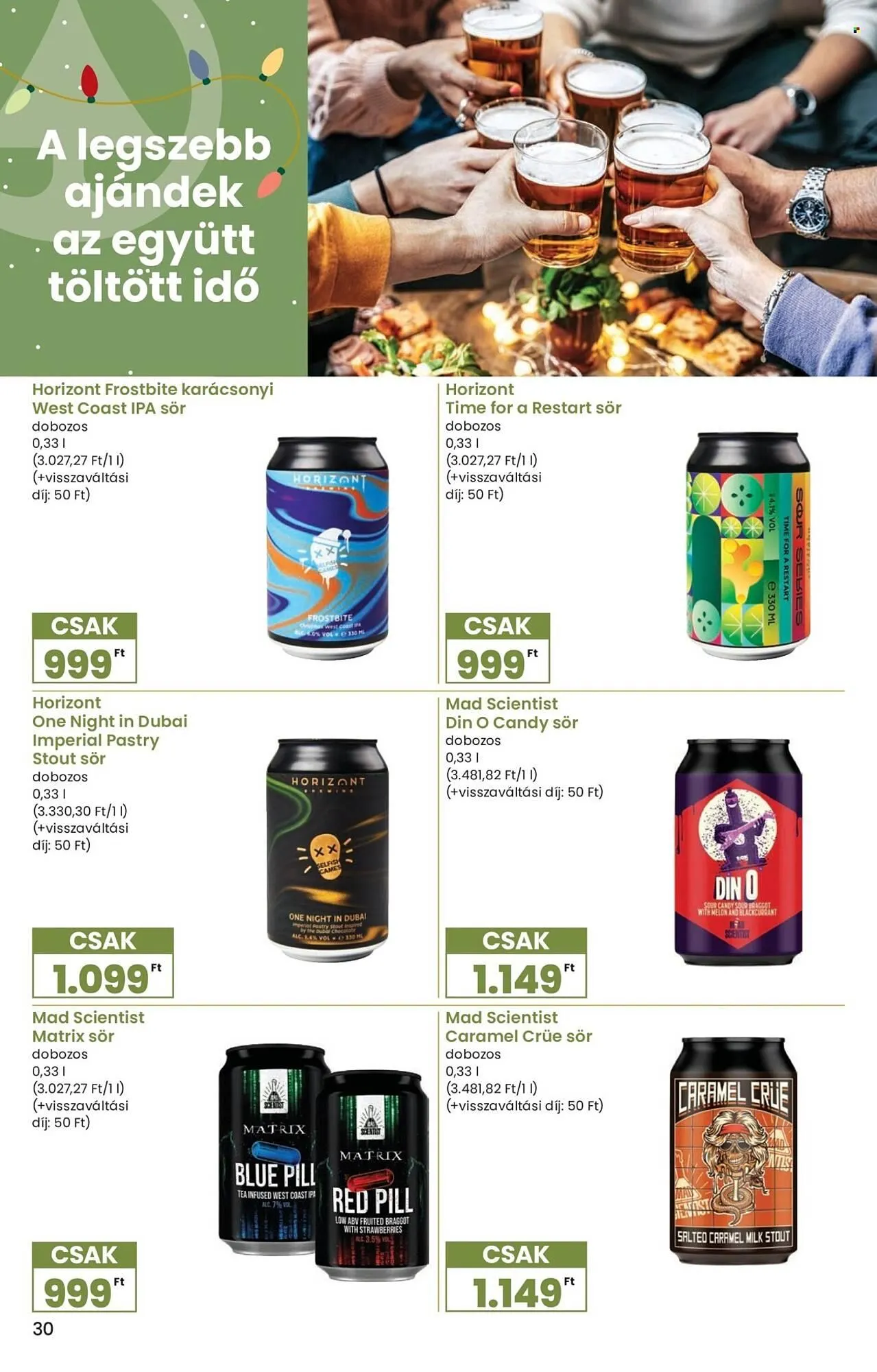 Katalógus Spar akciós újság november 27.-tól december 27.-ig 2025. - Oldal 30