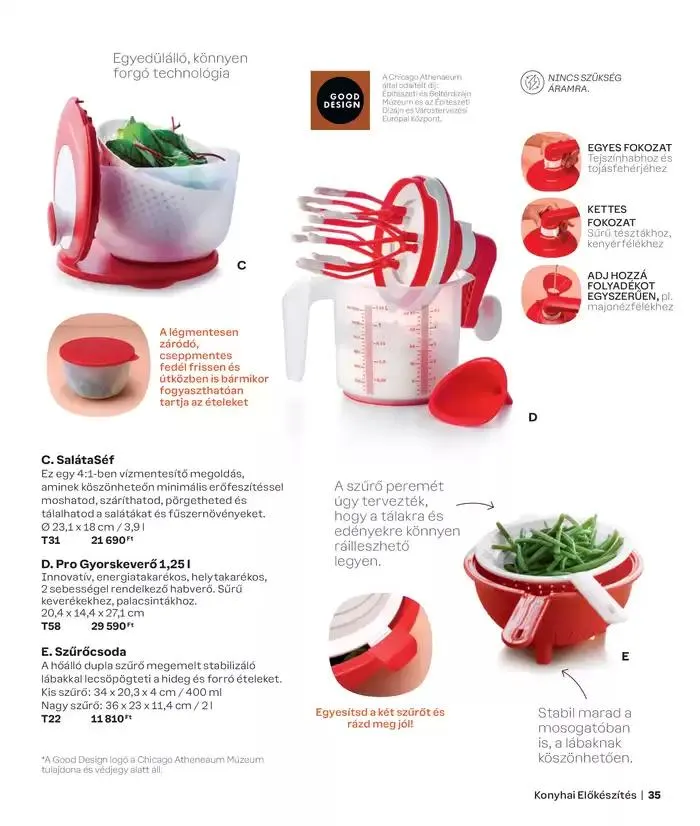 Katalógus Tupperware Autumn - Winter 2024/2025 Catalogue október 3.-tól március 23.-ig 2025. - Oldal 35
