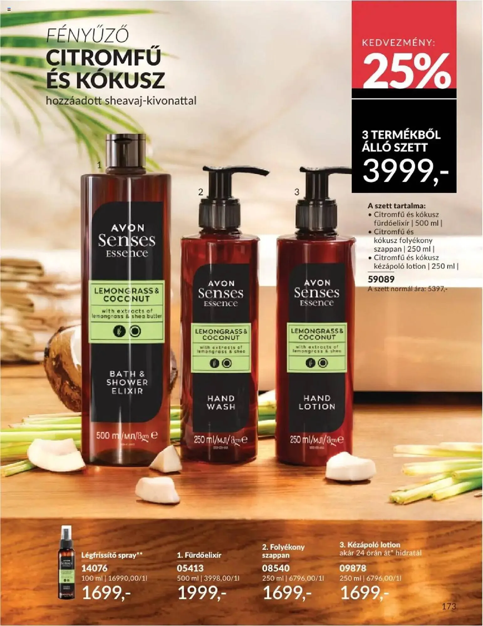Katalógus AVON akciós újság augusztus 1.-tól augusztus 31.-ig 2025. - Oldal 172