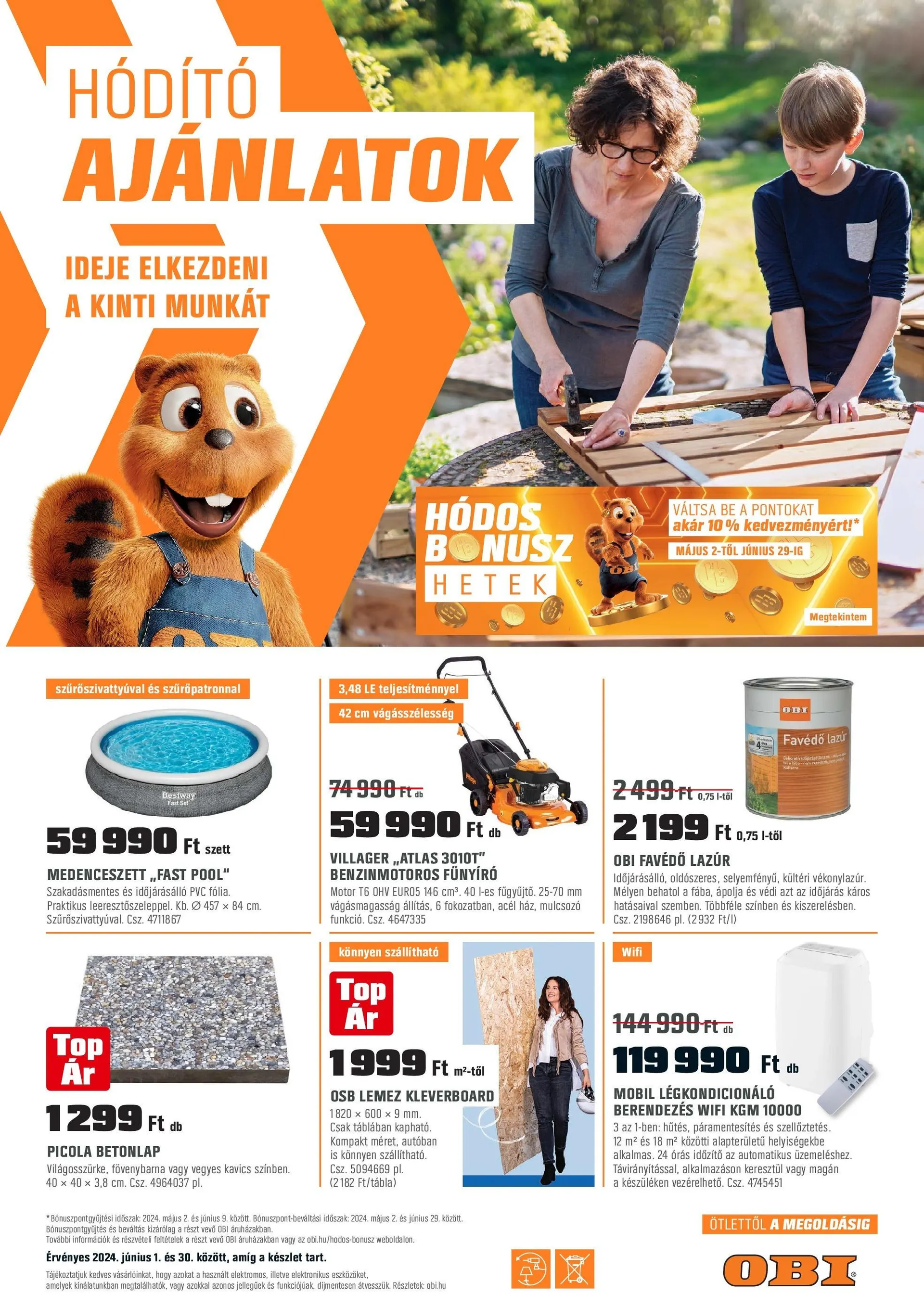 Katalógus OBI Akciós újság június 1.-tól június 30.-ig 2024. - Oldal 6