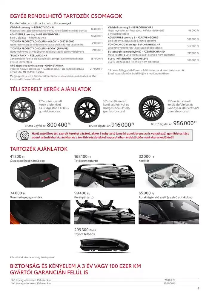 Katalógus Új Toyota C-HR Hybrid november 20.-tól november 20.-ig 2025. - Oldal 8