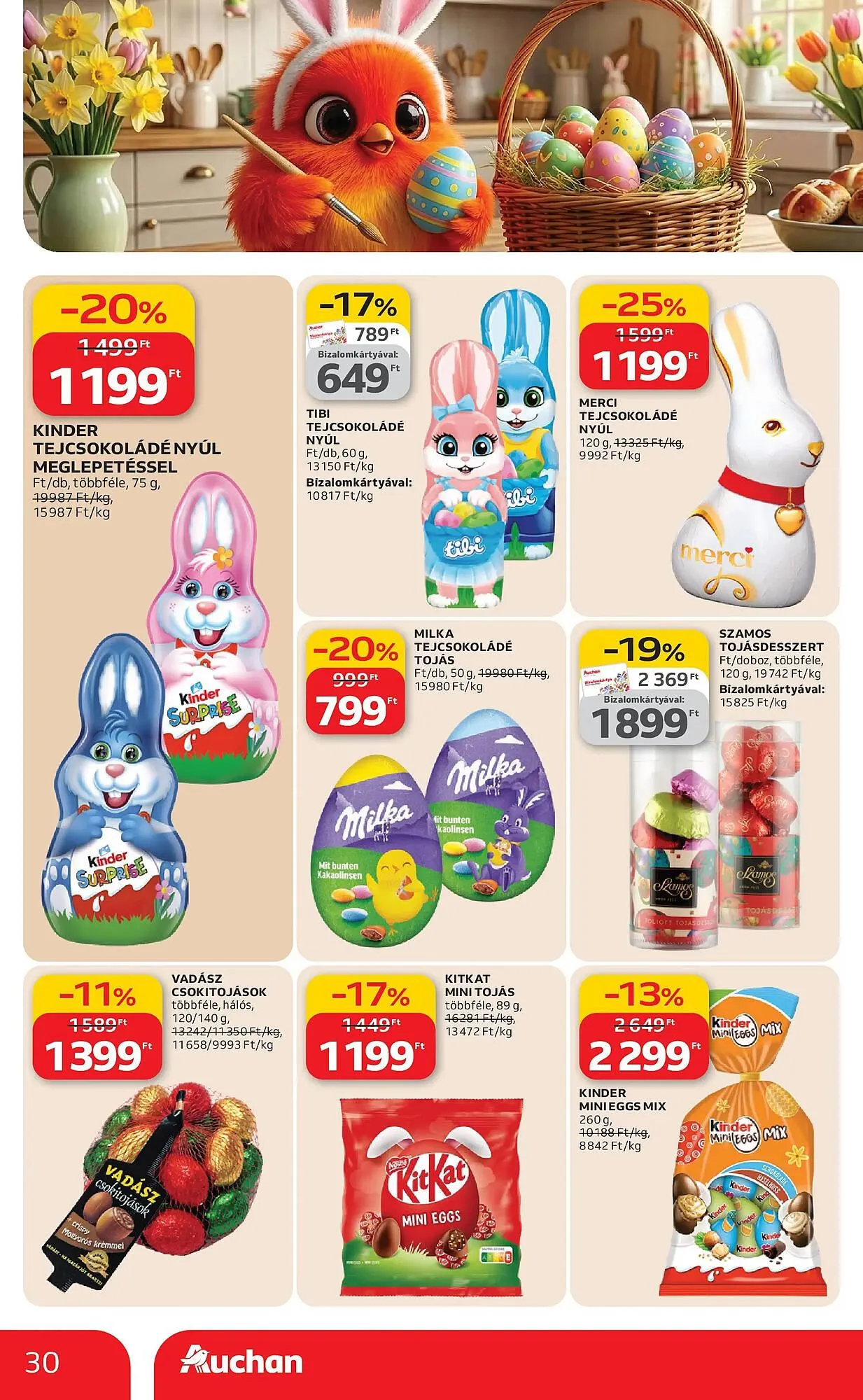 Katalógus Auchan akciós újság március 12.-tól március 18.-ig 2026. - Oldal 30