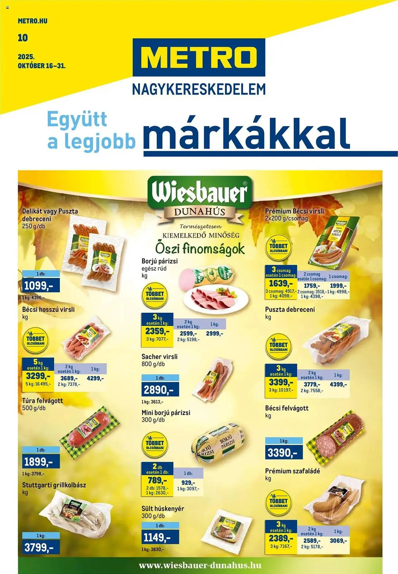 Metro akciós újság - 1