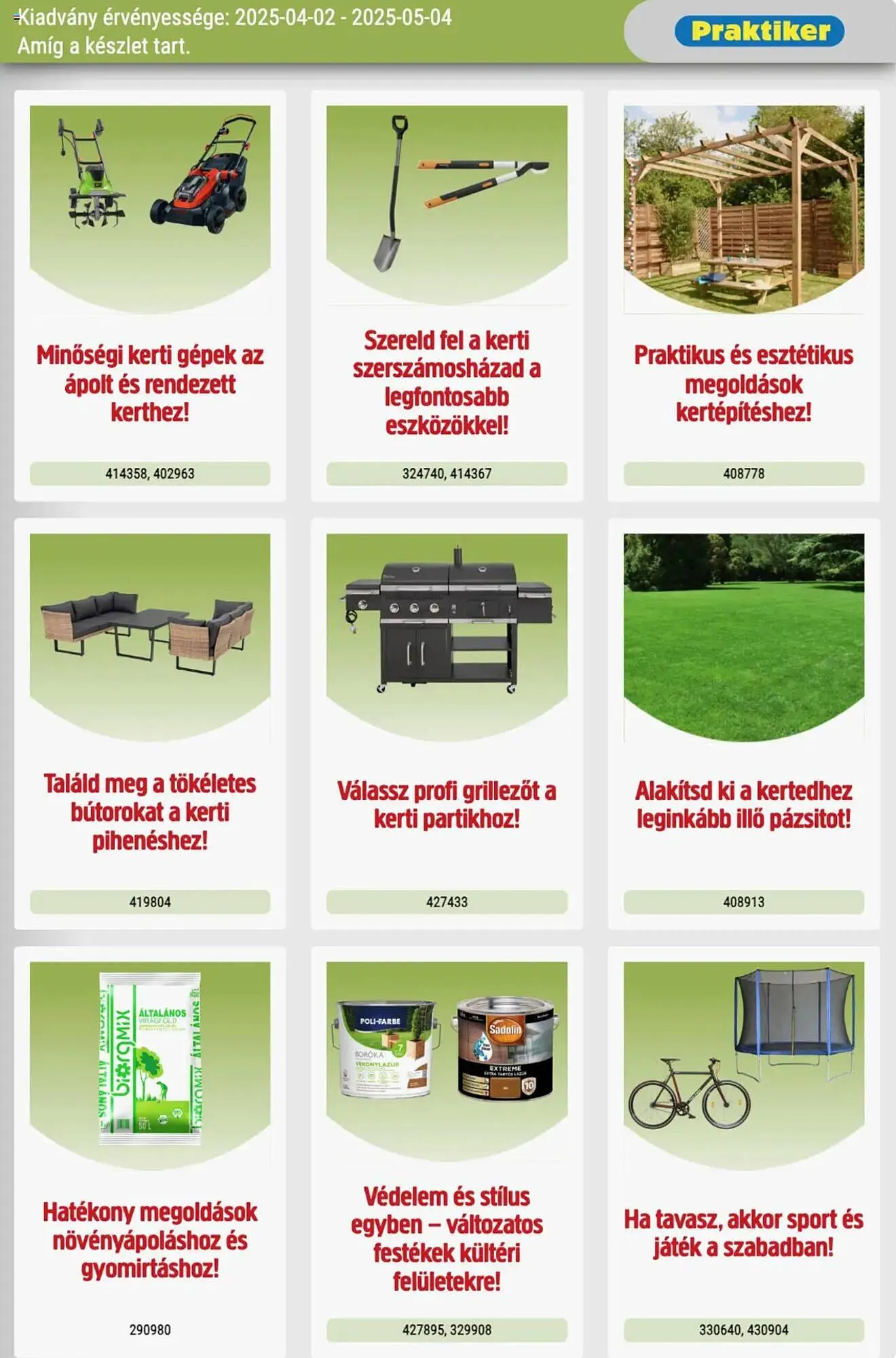Katalógus Praktiker akciós újság április 2.-tól május 4.-ig 2025. - Oldal 5