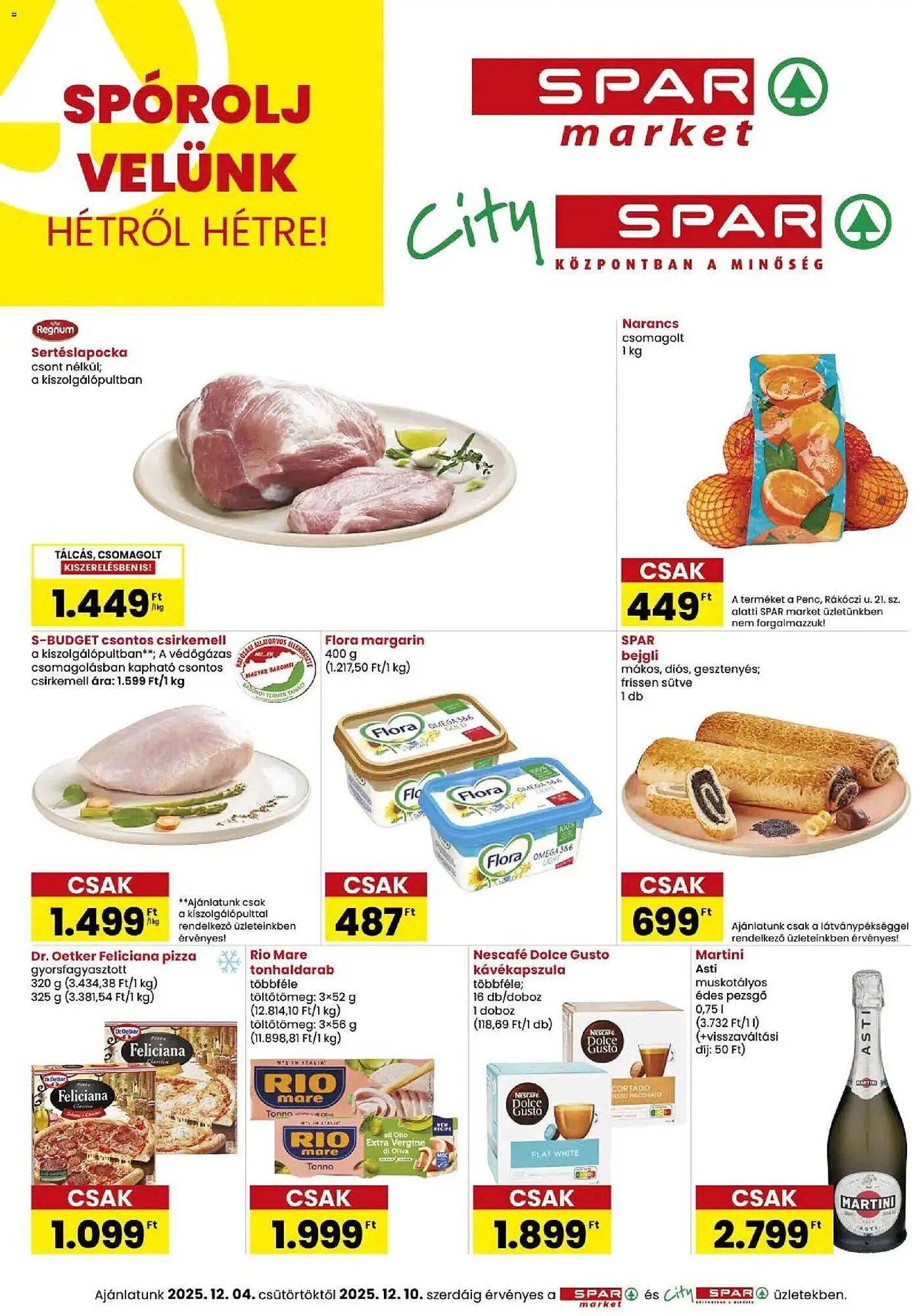 Spar akciós újság - 1