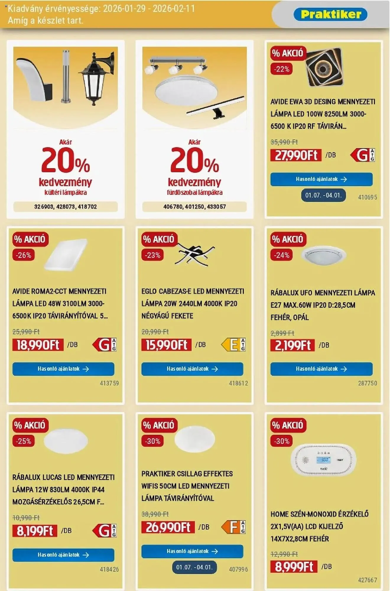Katalógus Praktiker akciós újság január 29.-tól február 11.-ig 2026. - Oldal 11