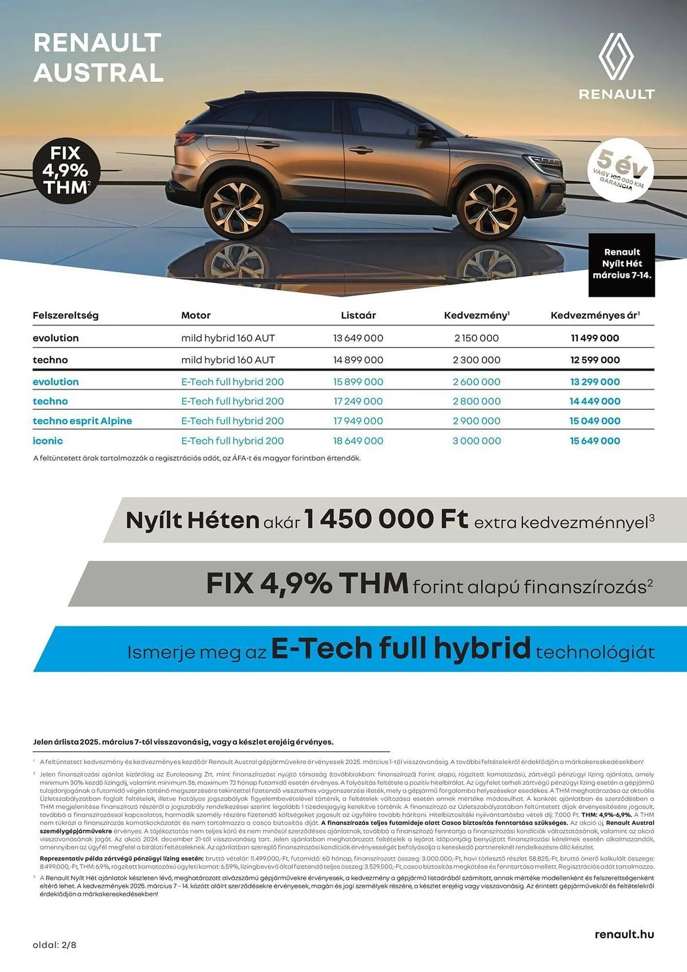 Katalógus Renault akciós újság március 11.-tól április 14.-ig 2025. - Oldal 2