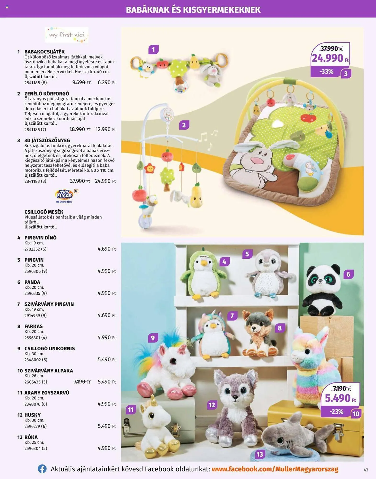 Katalógus Müller akciós újság október 30.-tól december 31.-ig 2023. - Oldal 43