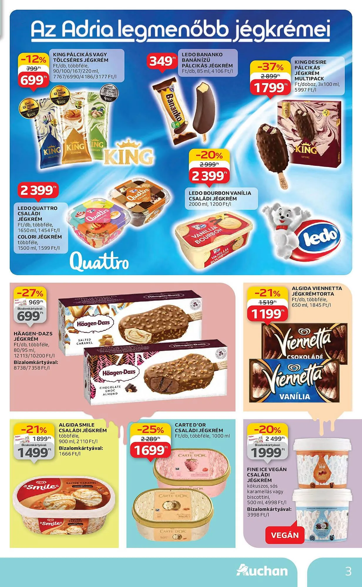 Katalógus Auchan akciós újság június 19.-tól június 25.-ig 2025. - Oldal 3