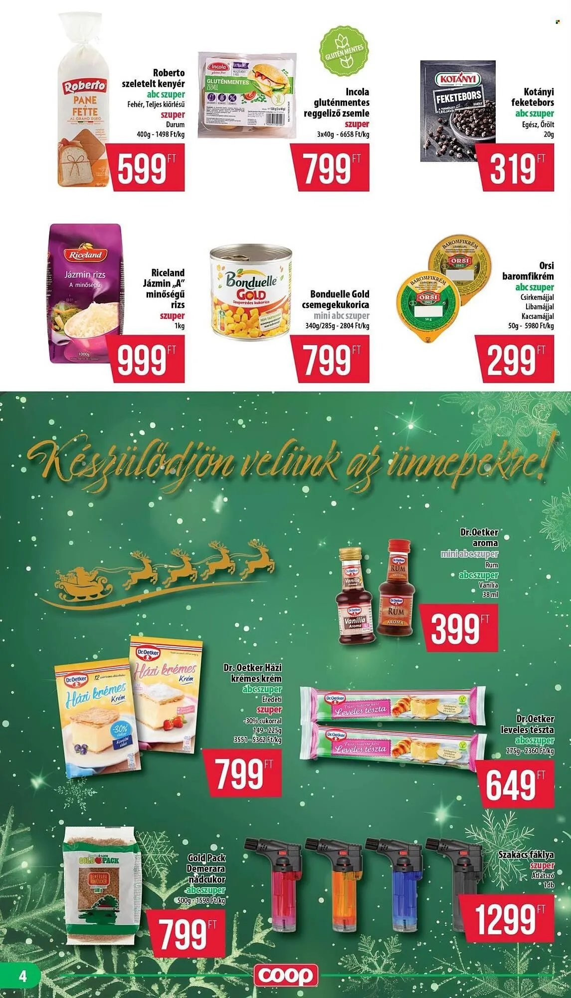 Katalógus Coop akciós újság december 18.-tól december 31.-ig 2025. - Oldal 4
