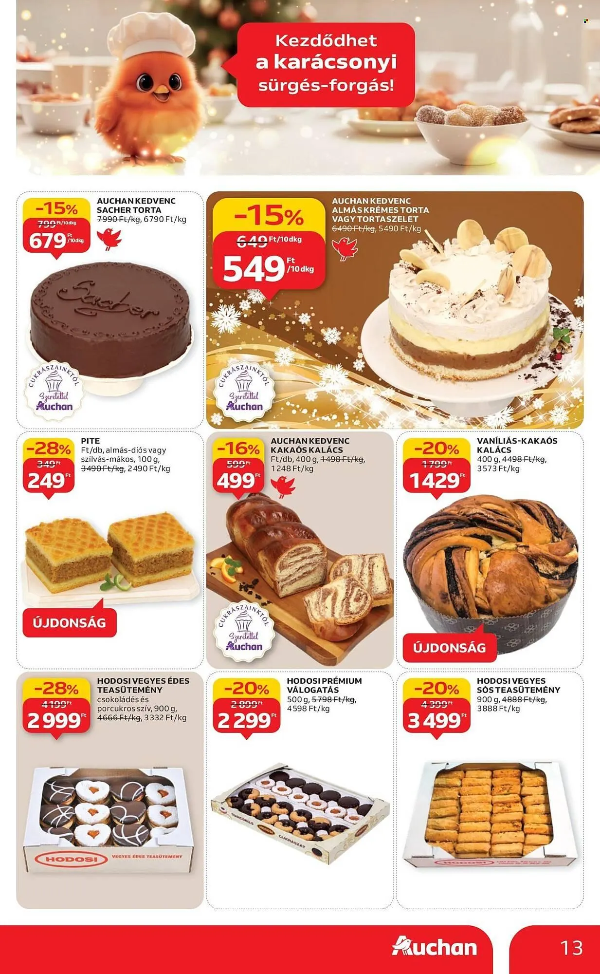 Katalógus Auchan akciós újság december 4.-tól december 10.-ig 2025. - Oldal 13