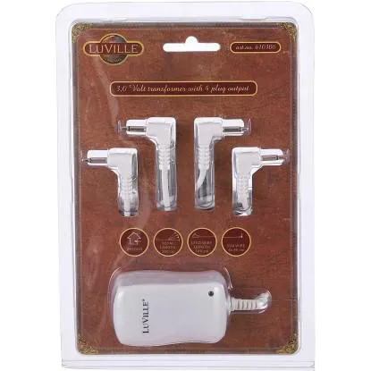 Luville Síťový adaptér 3V, 4 výstupy