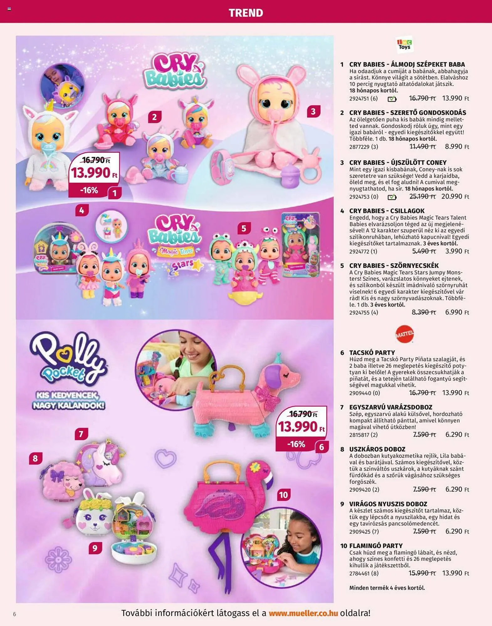 Katalógus Müller akciós újság október 30.-tól december 31.-ig 2023. - Oldal 6