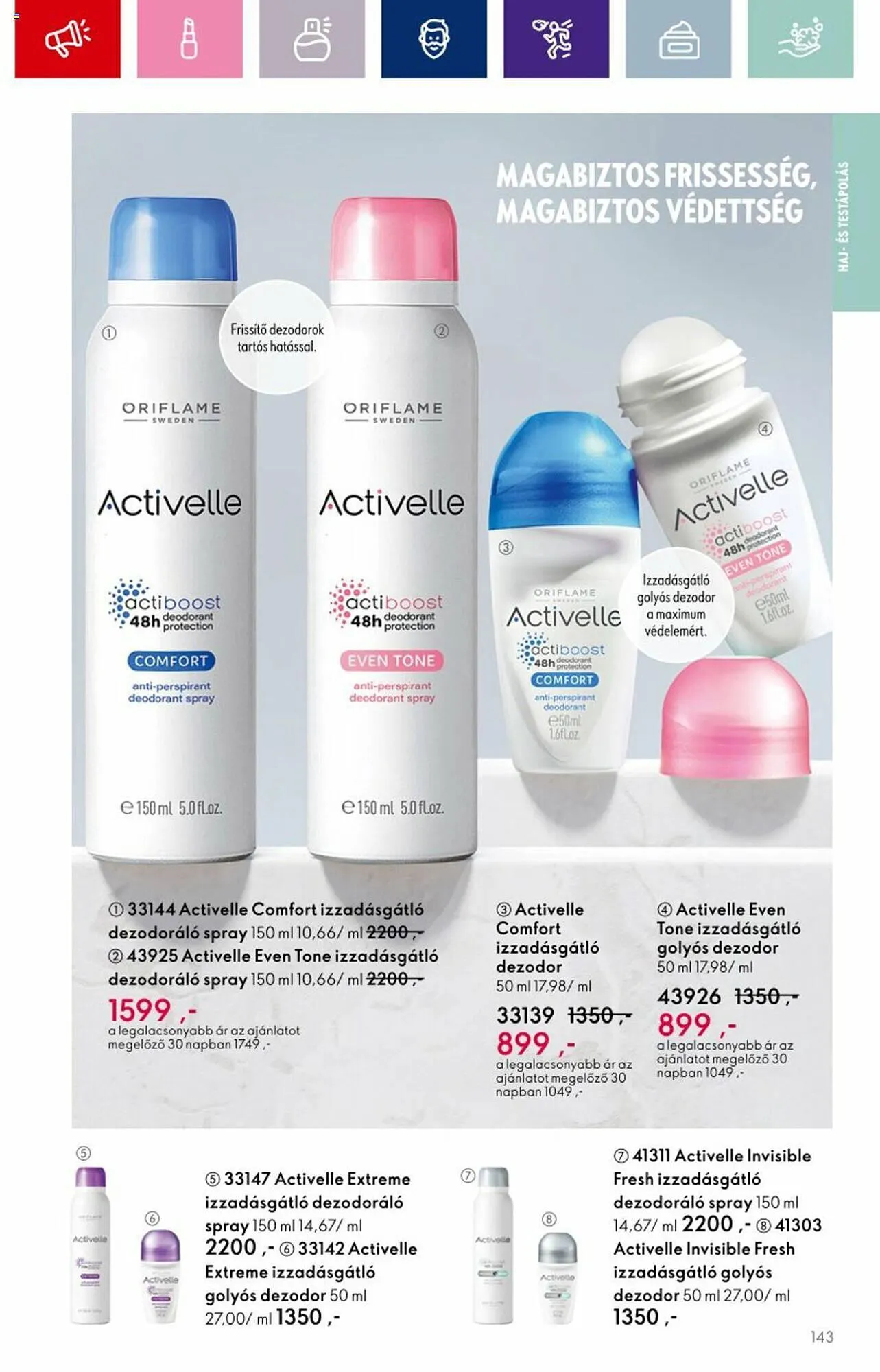 Katalógus Oriflame akciós újság augusztus 30.-tól szeptember 19.-ig 2023. - Oldal 143
