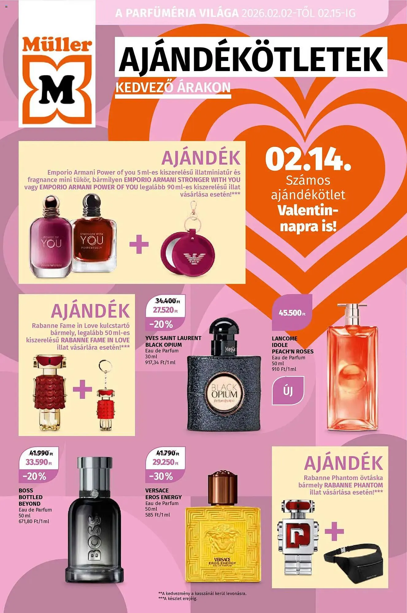 Katalógus Müller akciós újság február 2.-tól február 15.-ig 2026. - Oldal 1