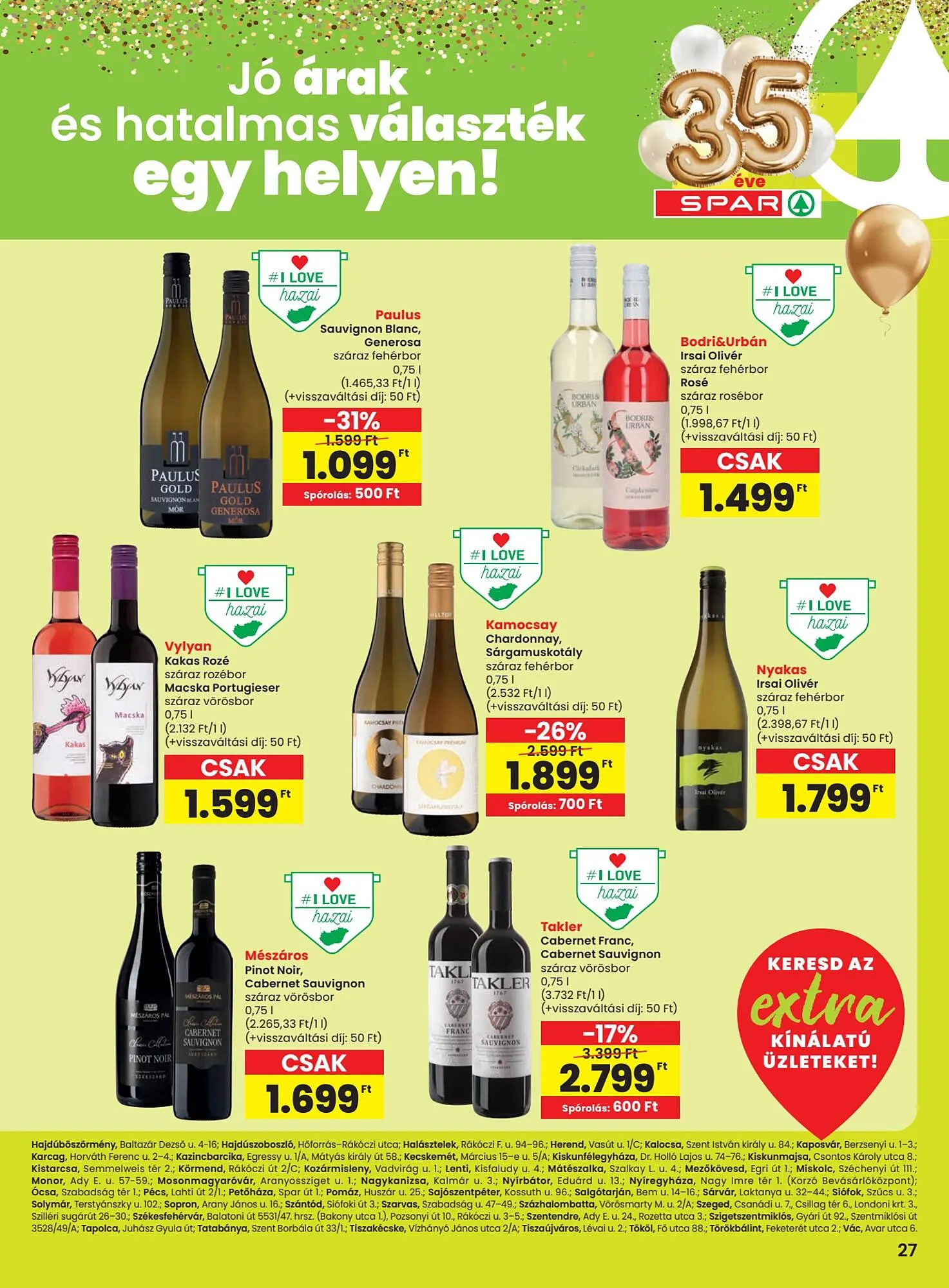 Katalógus Spar akciós újság január 22.-tól január 28.-ig 2026. - Oldal 8