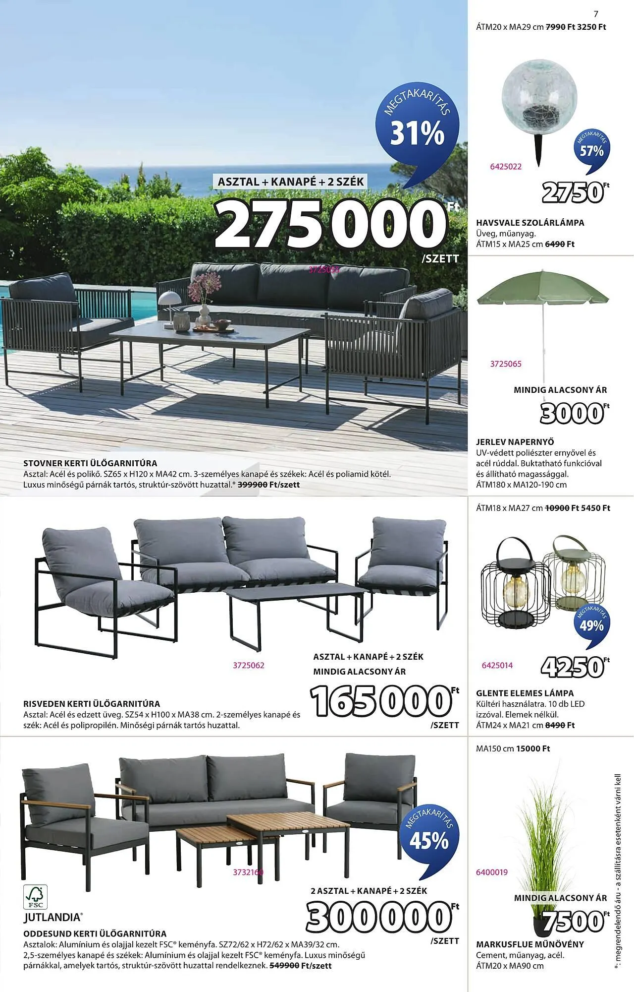 Katalógus JYSK akciós újság május 19.-tól június 22.-ig 2025. - Oldal 7