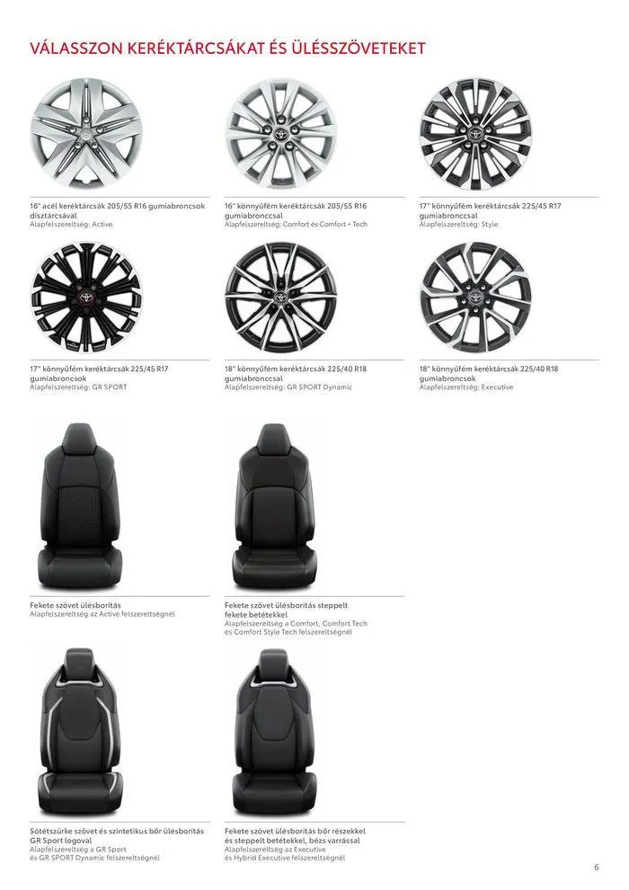 Katalógus Toyota Corolla TS MY24 május 20.-tól május 18.-ig 2025. - Oldal 6