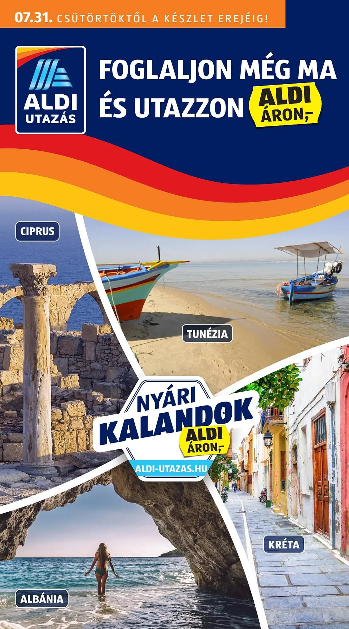 Katalógus ALDI akciós újság július 31.-tól augusztus 6.-ig 2025. - Oldal 1