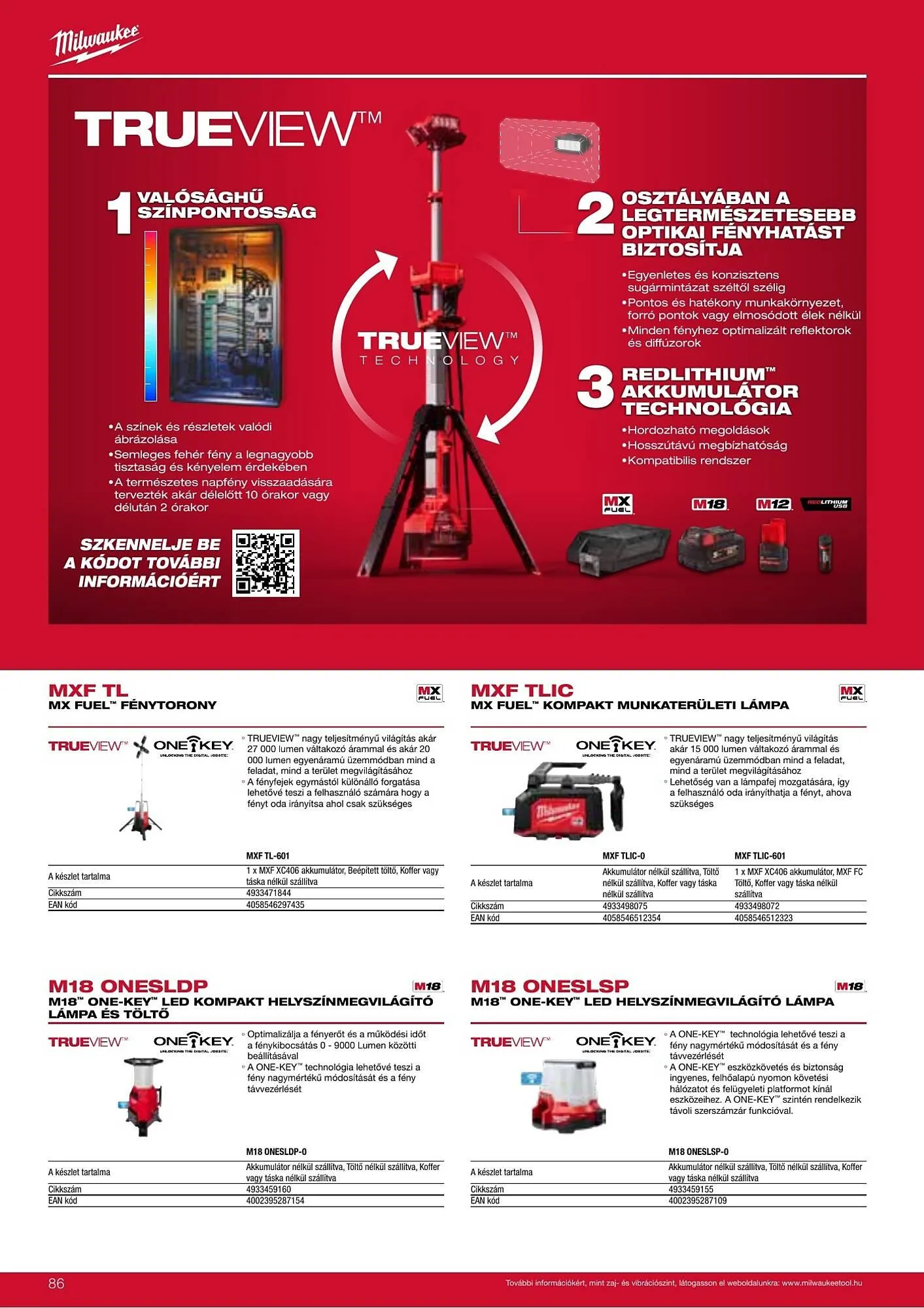 Katalógus Milwaukee akciós újság szeptember 16.-tól december 31.-ig 2026. - Oldal 86