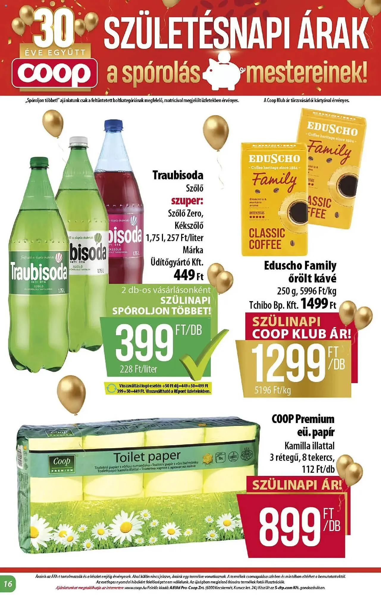 Katalógus Coop akciós újság december 11.-tól december 17.-ig 2025. - Oldal 16