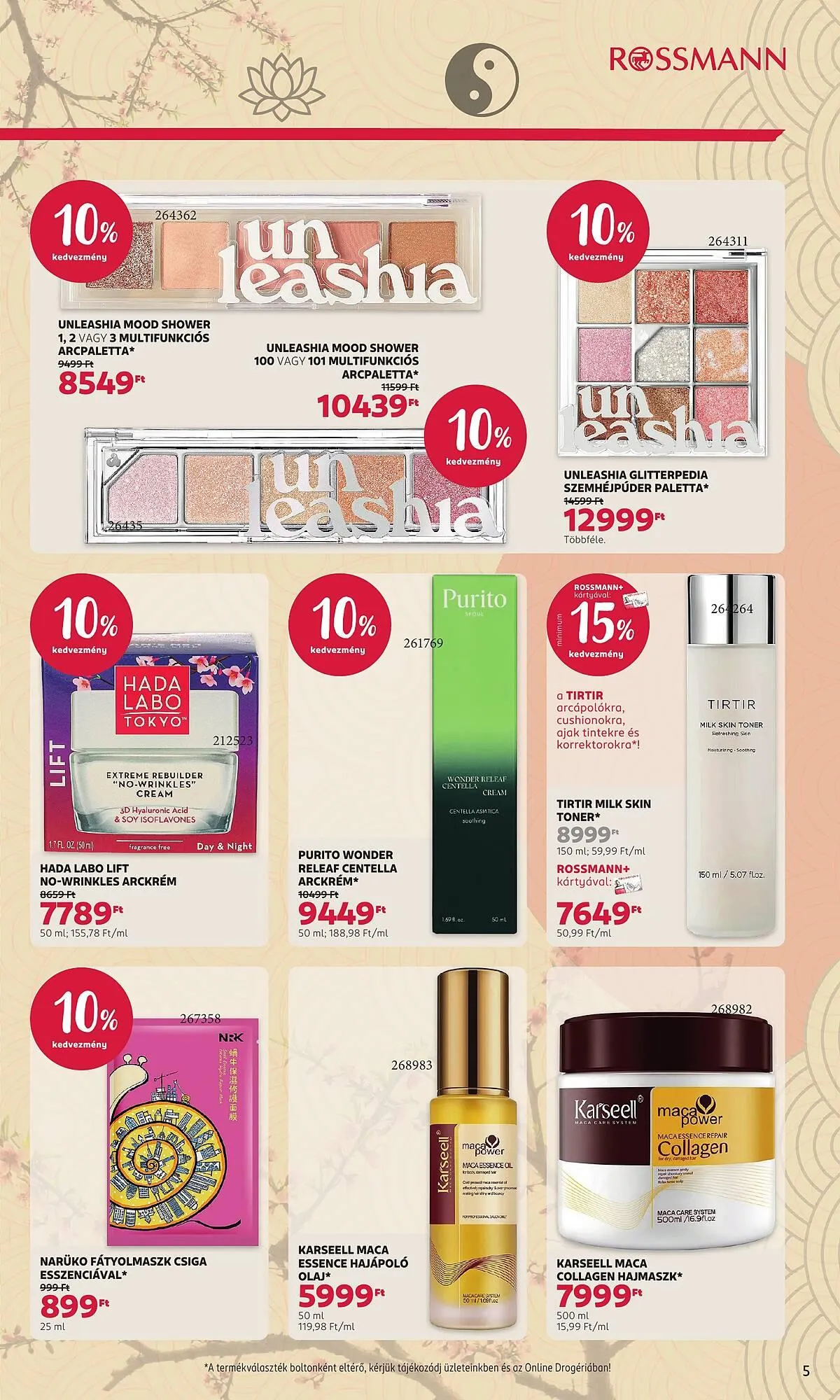 Katalógus Rossmann akciós újság március 30.-tól április 10.-ig 2026. - Oldal 5