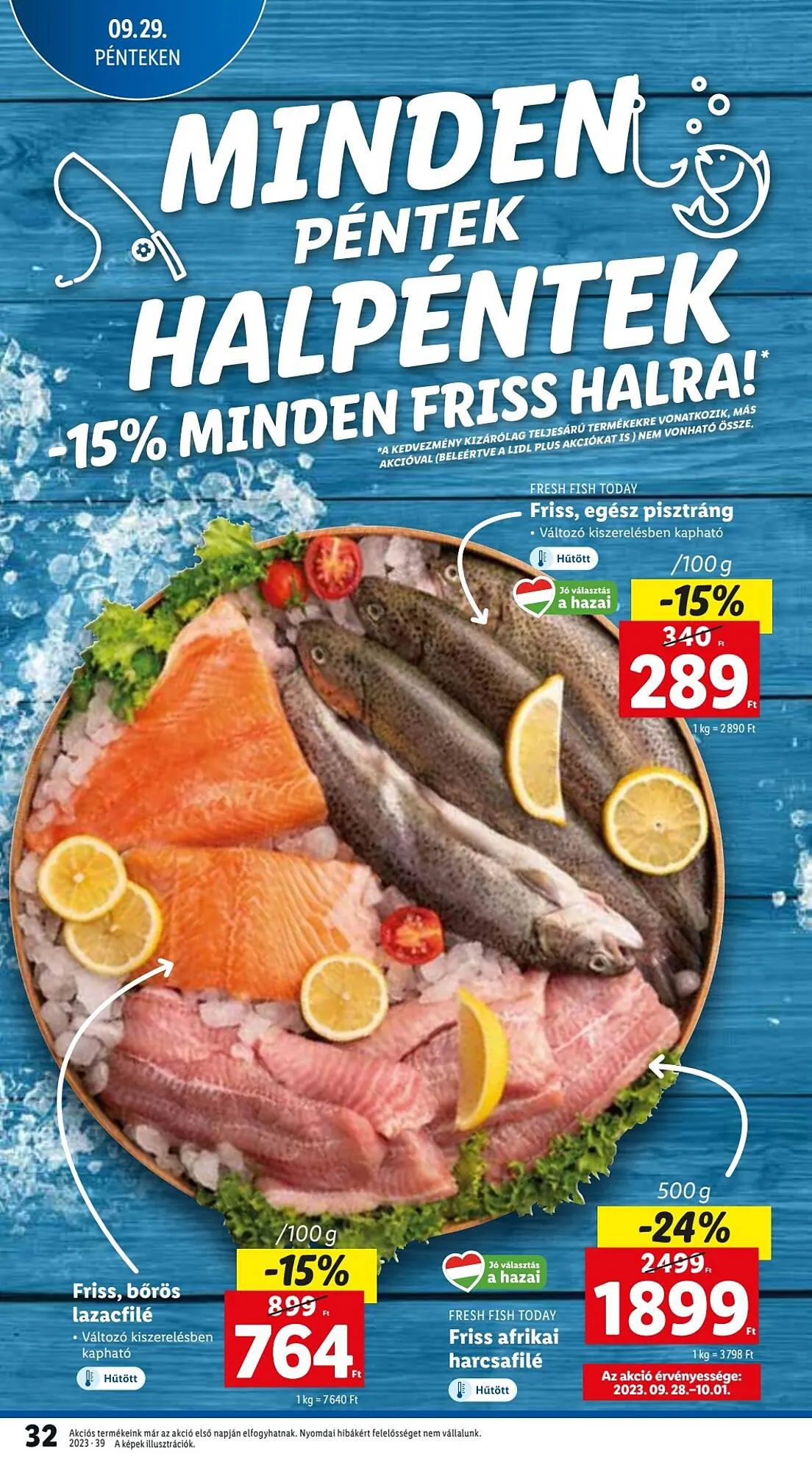 Katalógus Lidl akciós újság szeptember 28.-tól október 4.-ig 2023. - Oldal 32