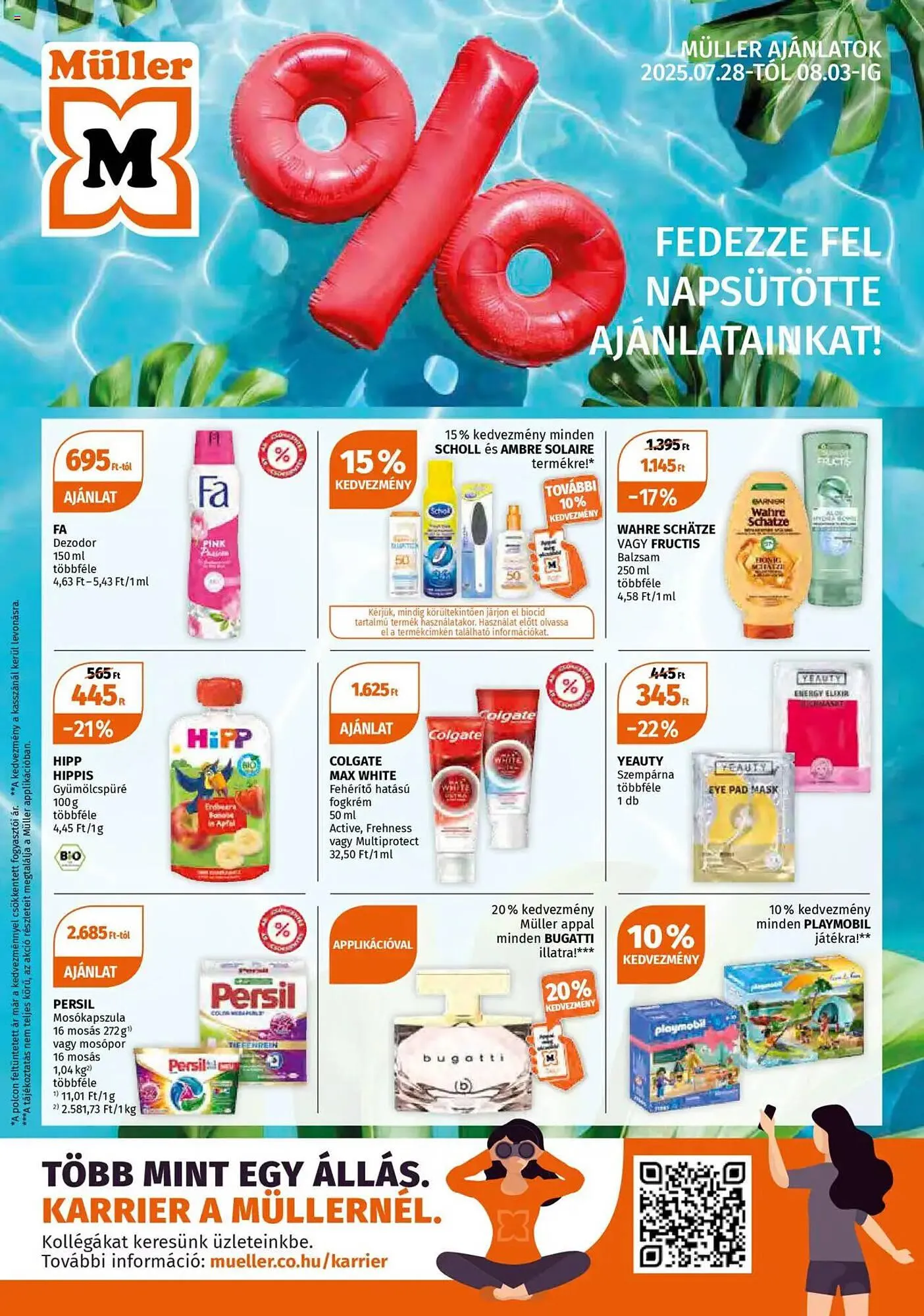 Müller akciós újság - 1