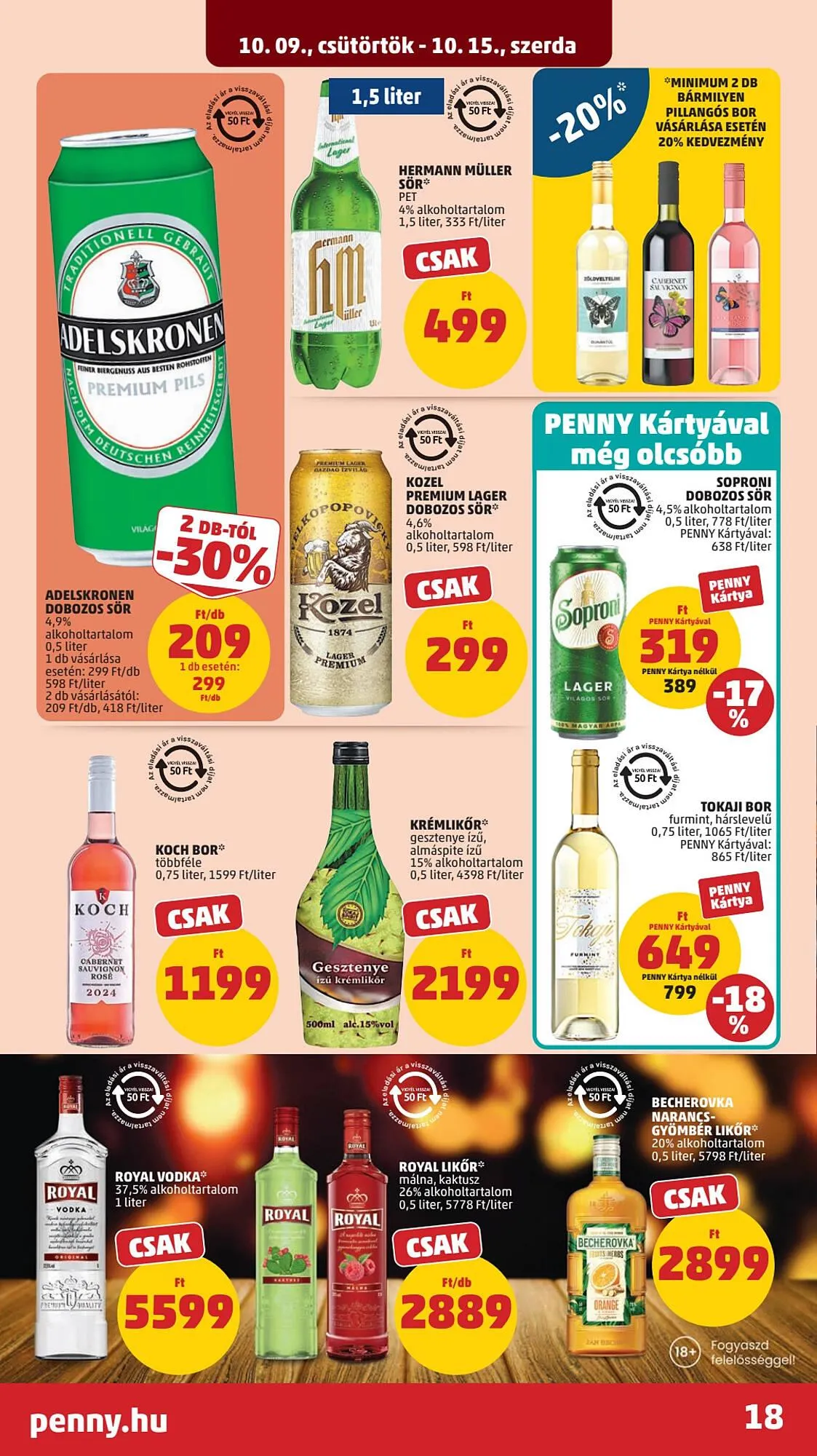 Katalógus PENNY akciós újság október 9.-tól október 15.-ig 2025. - Oldal 22