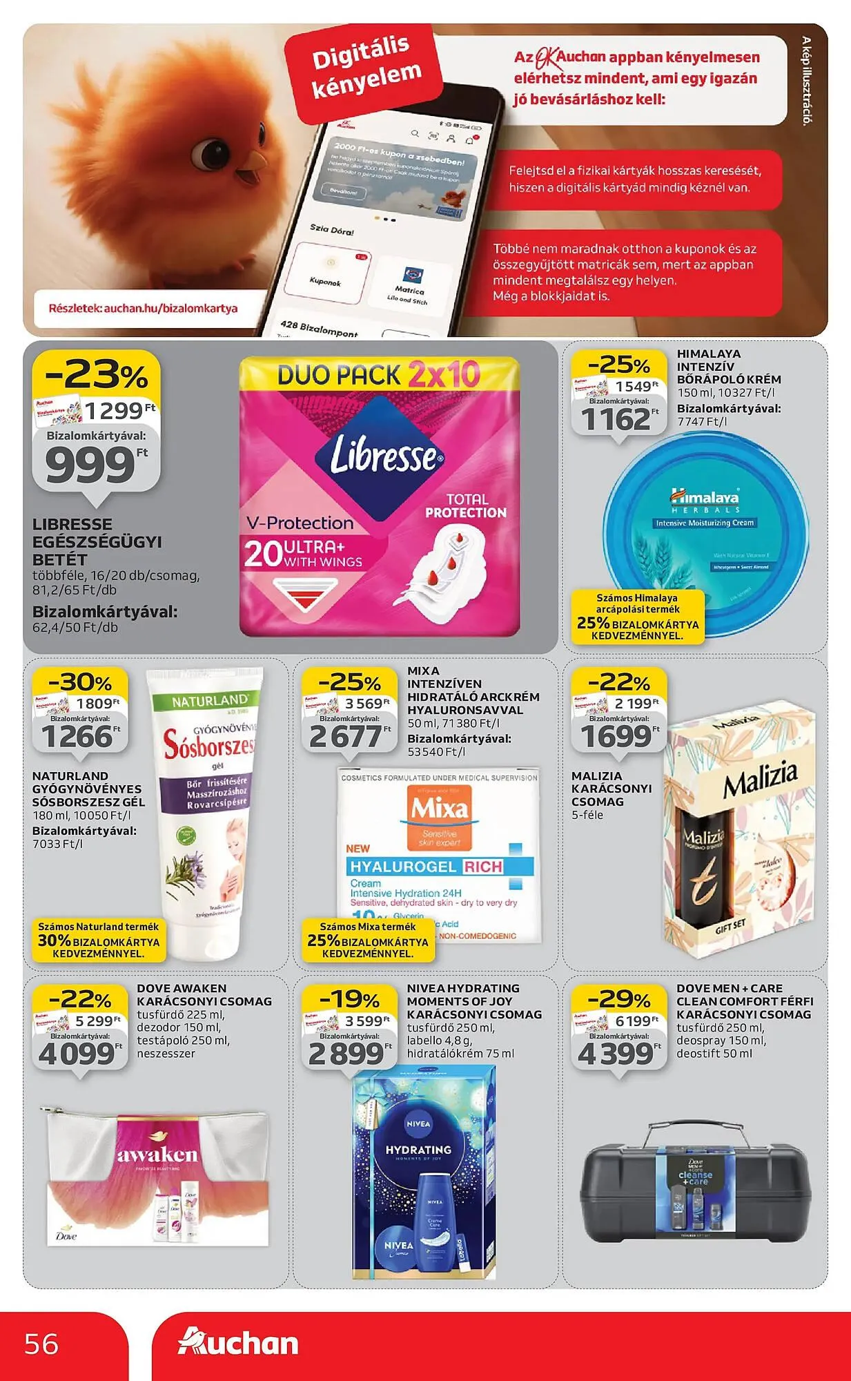 Katalógus Auchan akciós újság december 4.-tól december 10.-ig 2025. - Oldal 56