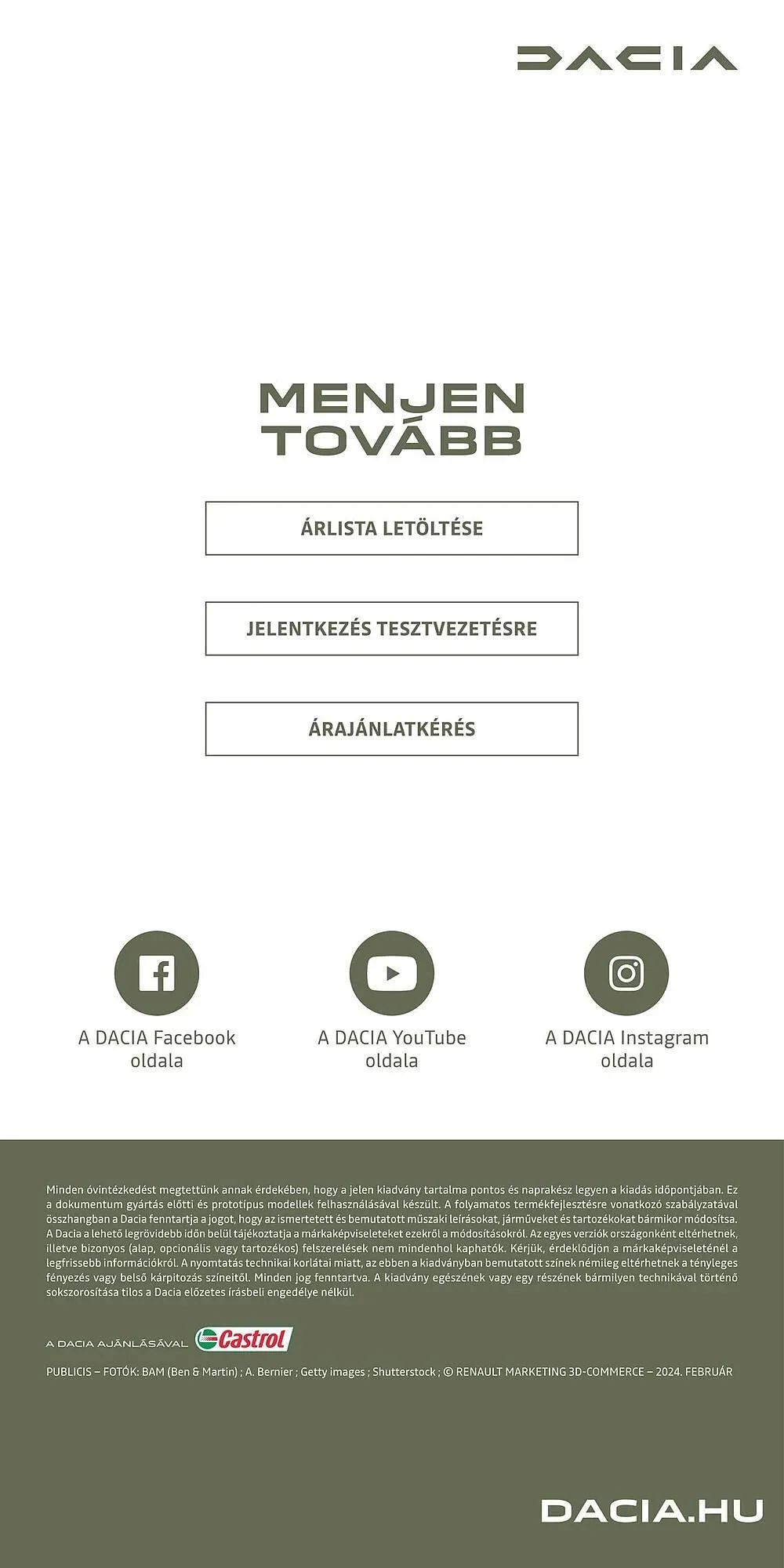 Katalógus Dacia akciós újság február 17.-tól június 30.-ig 2026. - Oldal 24