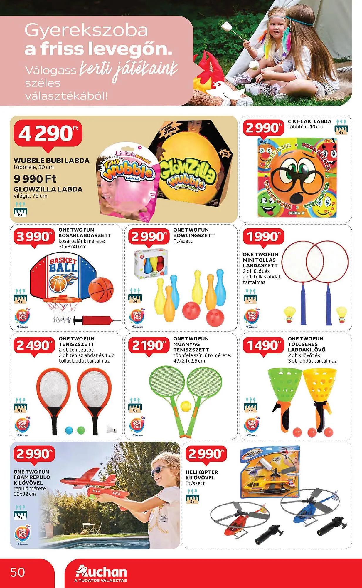 Katalógus Auchan akciós újság május 8.-tól május 14.-ig 2025. - Oldal 50