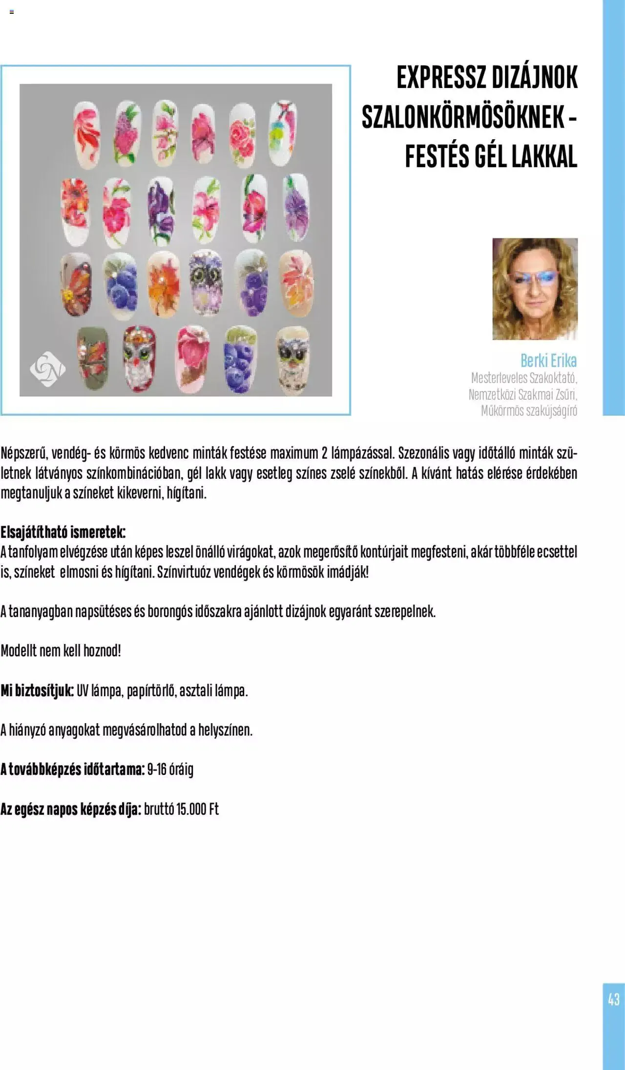 Katalógus Crystal Nails - Akciós újság június 1.-tól december 31.-ig 2023. - Oldal 43